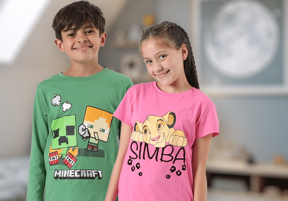 La magia de dormir con los personajes favoritos: el impacto de los pijamas con licencias en los Niños - The Brands Club cl