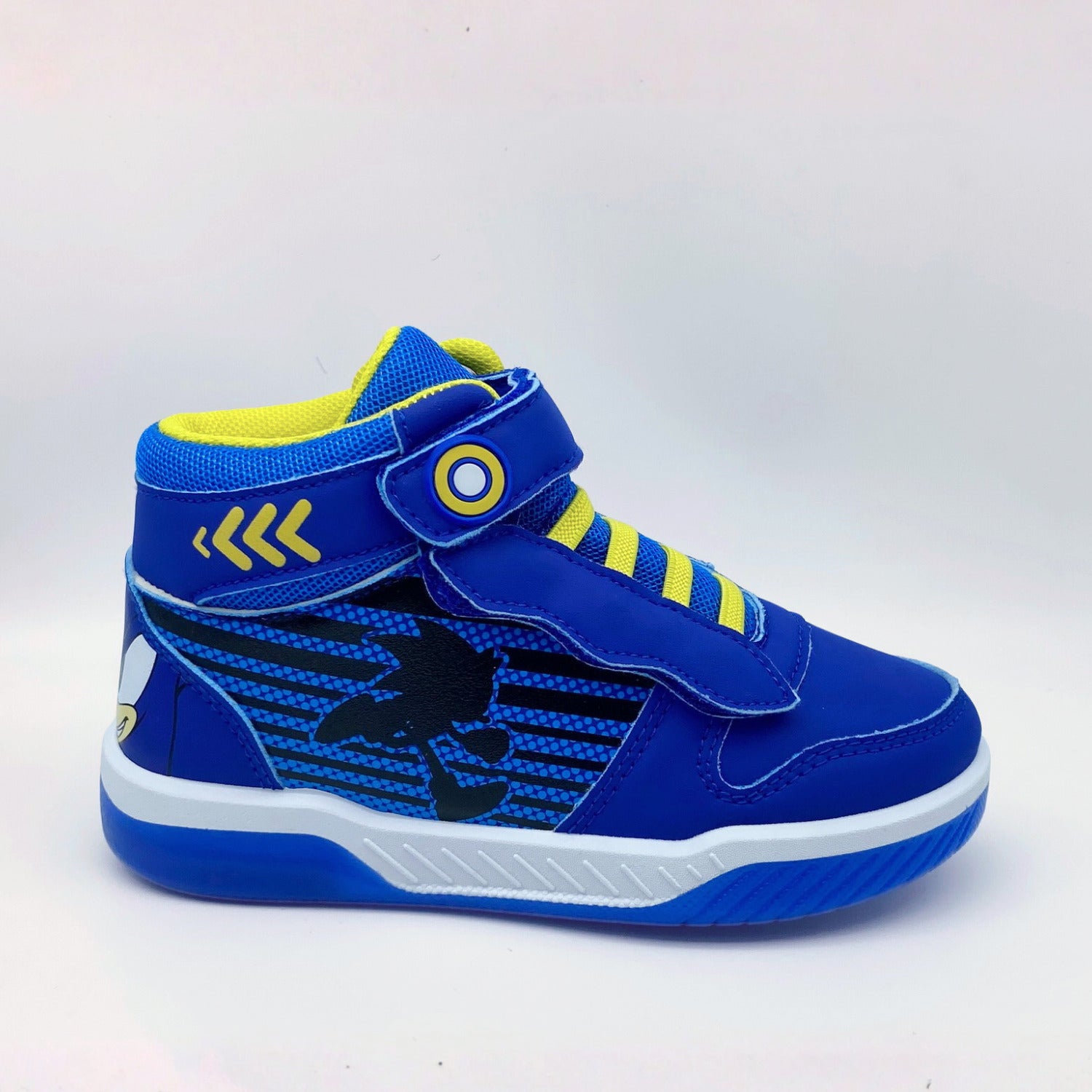 Zapatilla Caña Alta Niño Luces Run Azul Sonic - Zapatillas Chile | The Brands Club cl