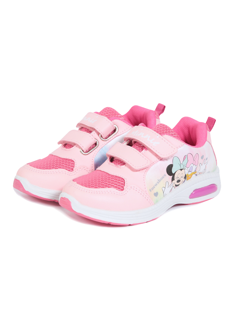 Zapatilla Luces Niña Minnie BFF Rosado Disney