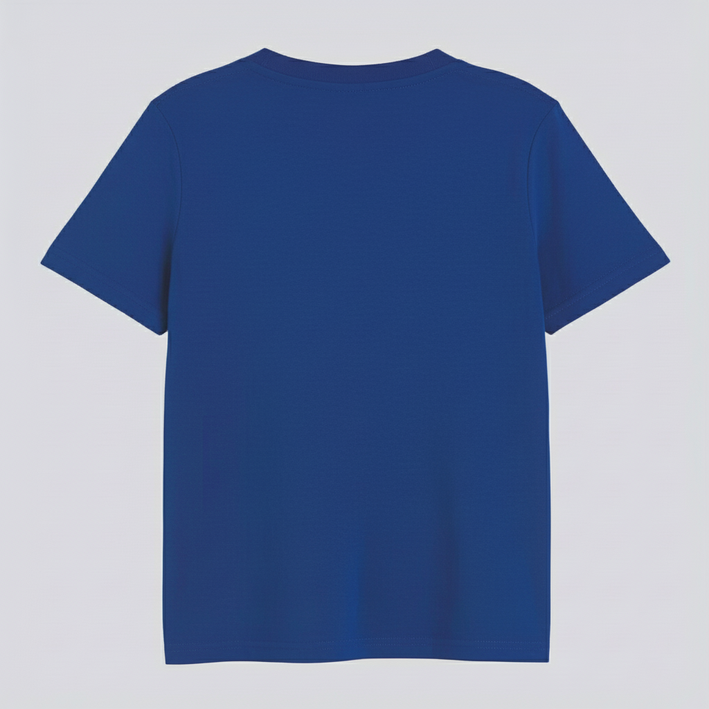 Polera Manga Corta Niño Derpy Azul Kpop Demon Hunters