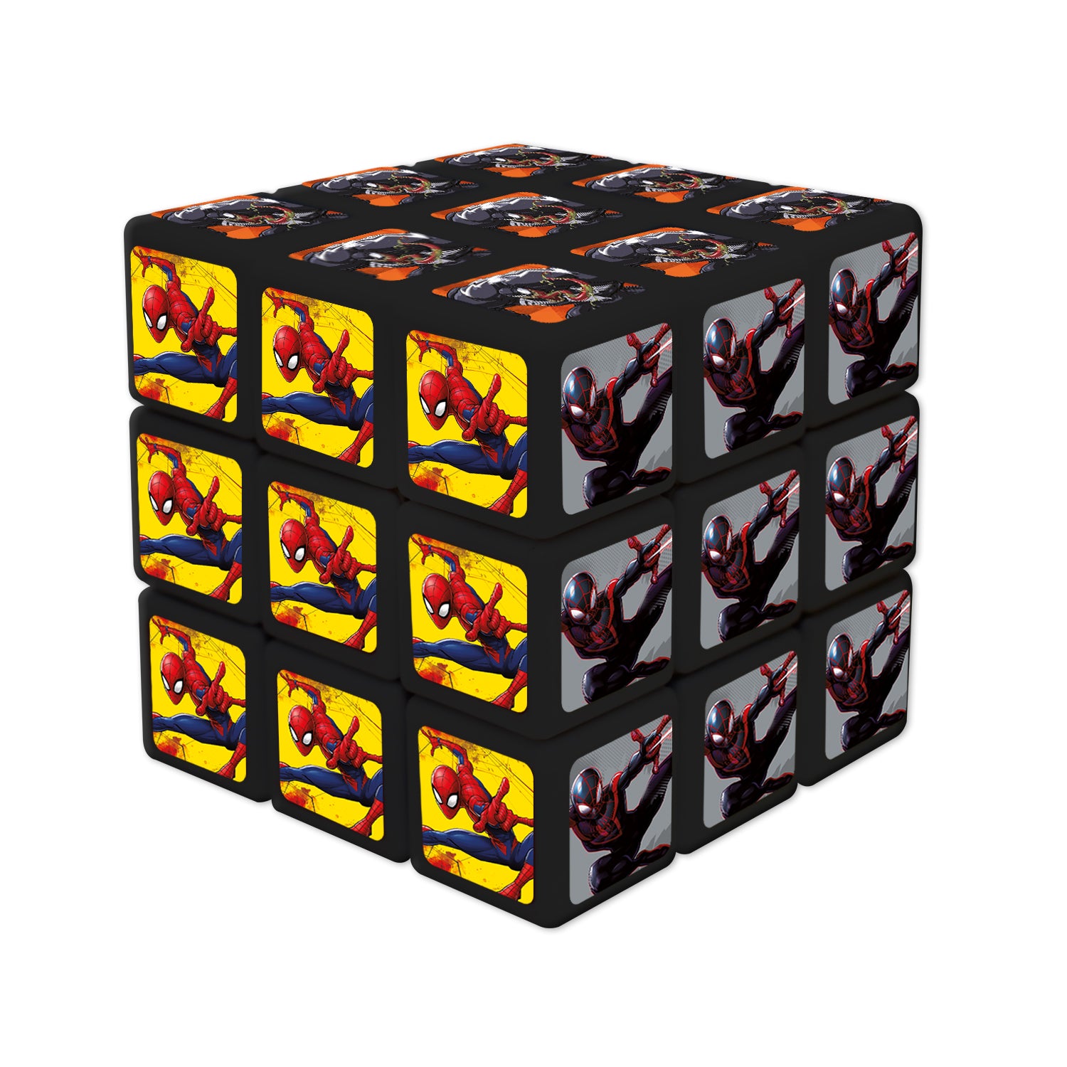 Cubo Magico Spiderman Personajes Marvel