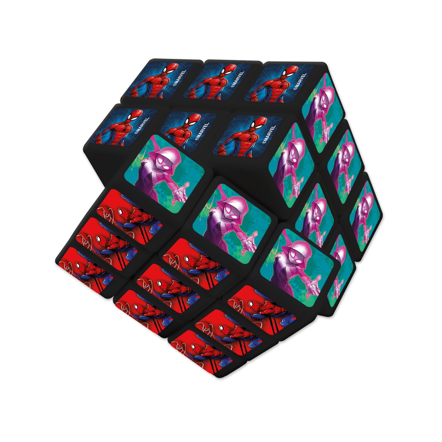 Cubo Magico Spiderman Personajes Marvel