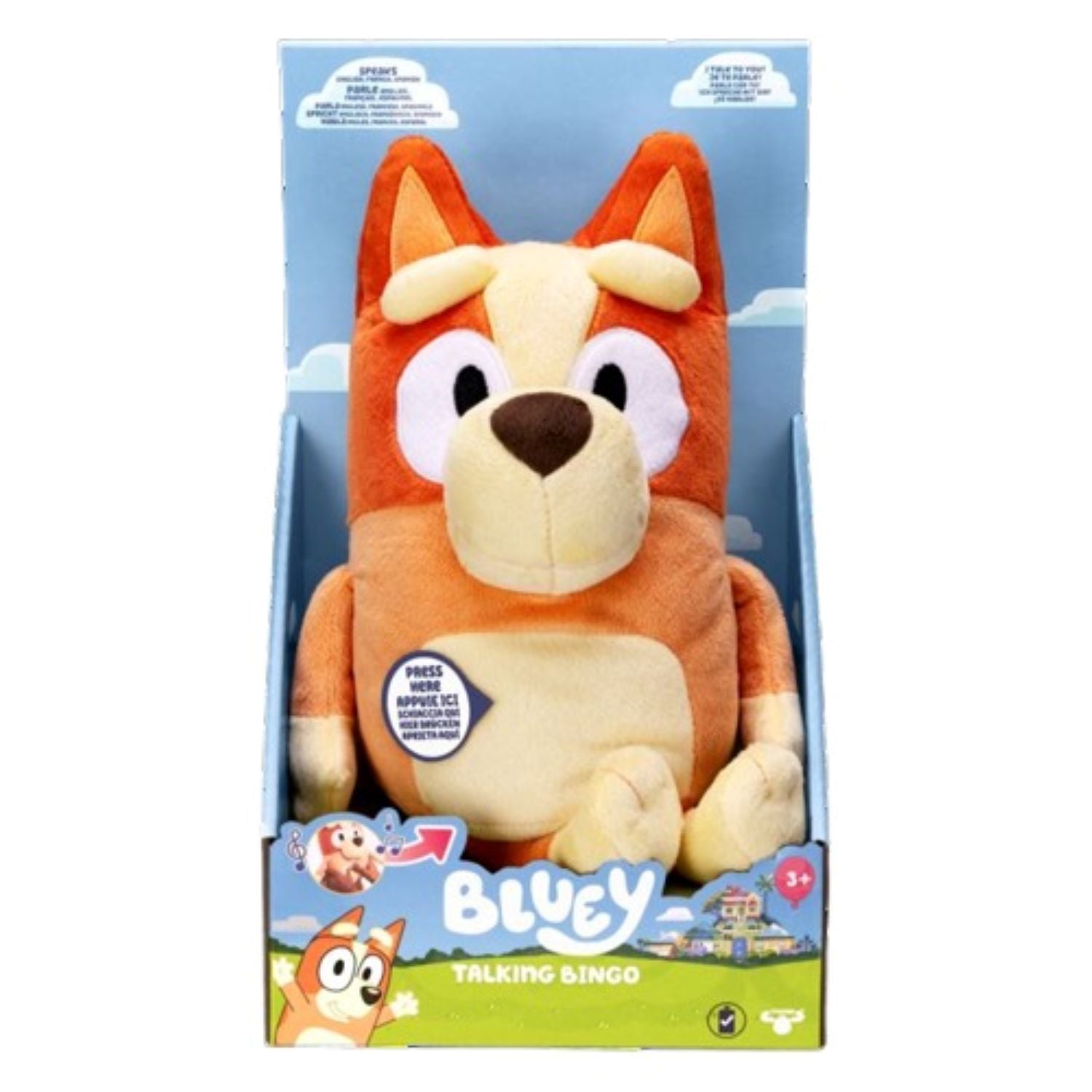 Peluche Con Efectos de Sonido Bingo Bluey