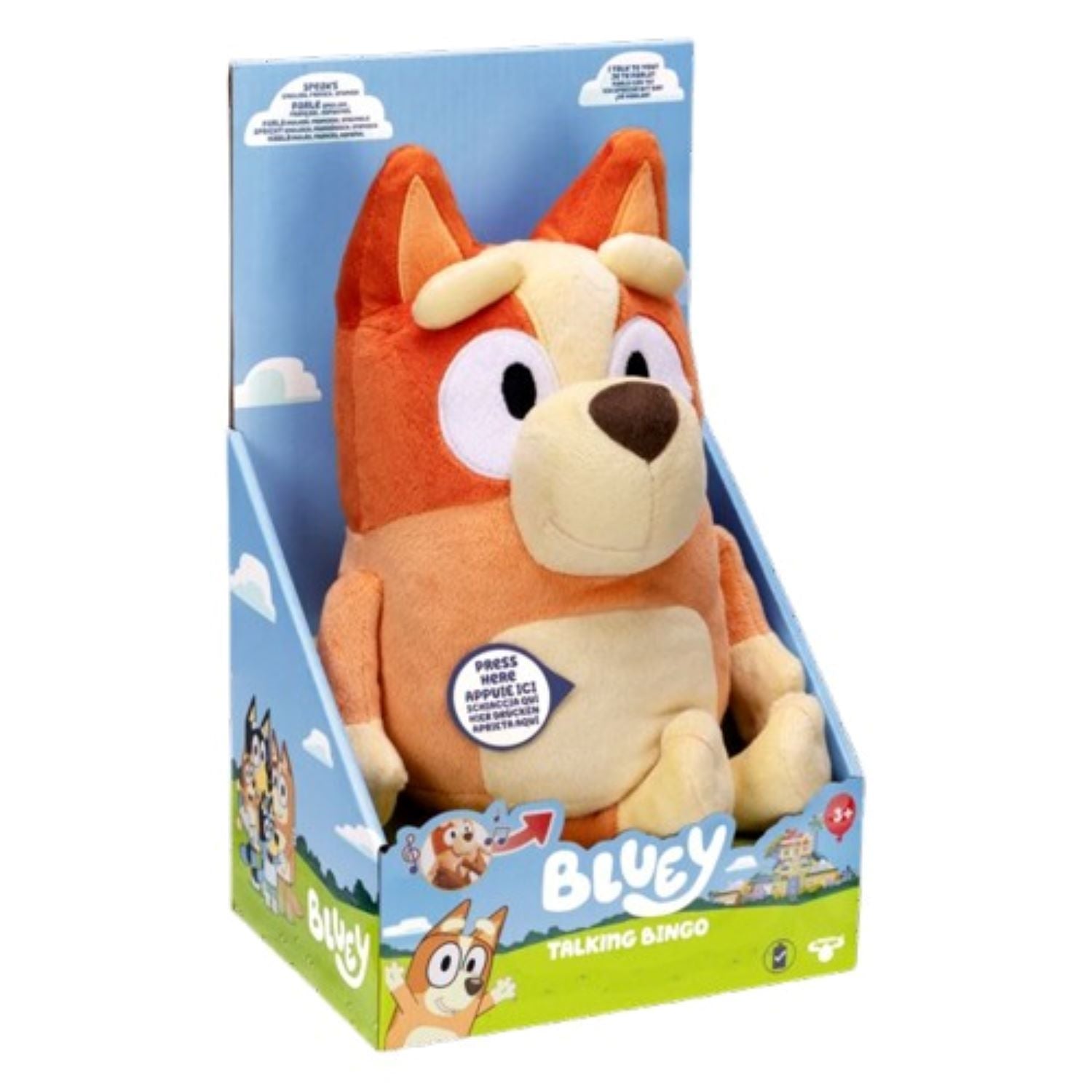 Peluche Con Efectos de Sonido Bingo Bluey