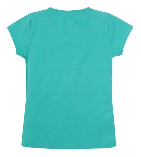 Polera Niña Ariel Agua Verde Disney