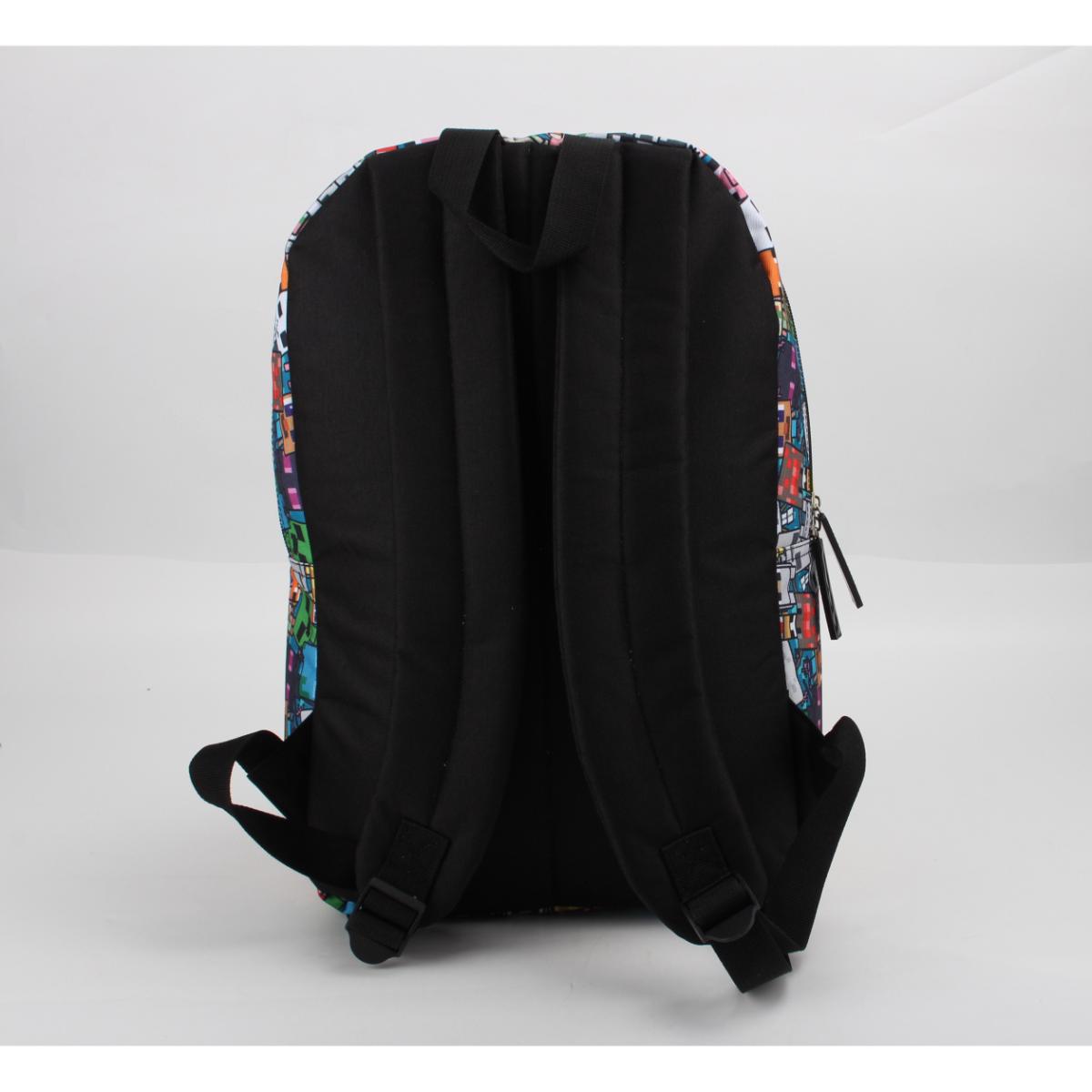 Mochila Escolar Niño Personajes Minecraft