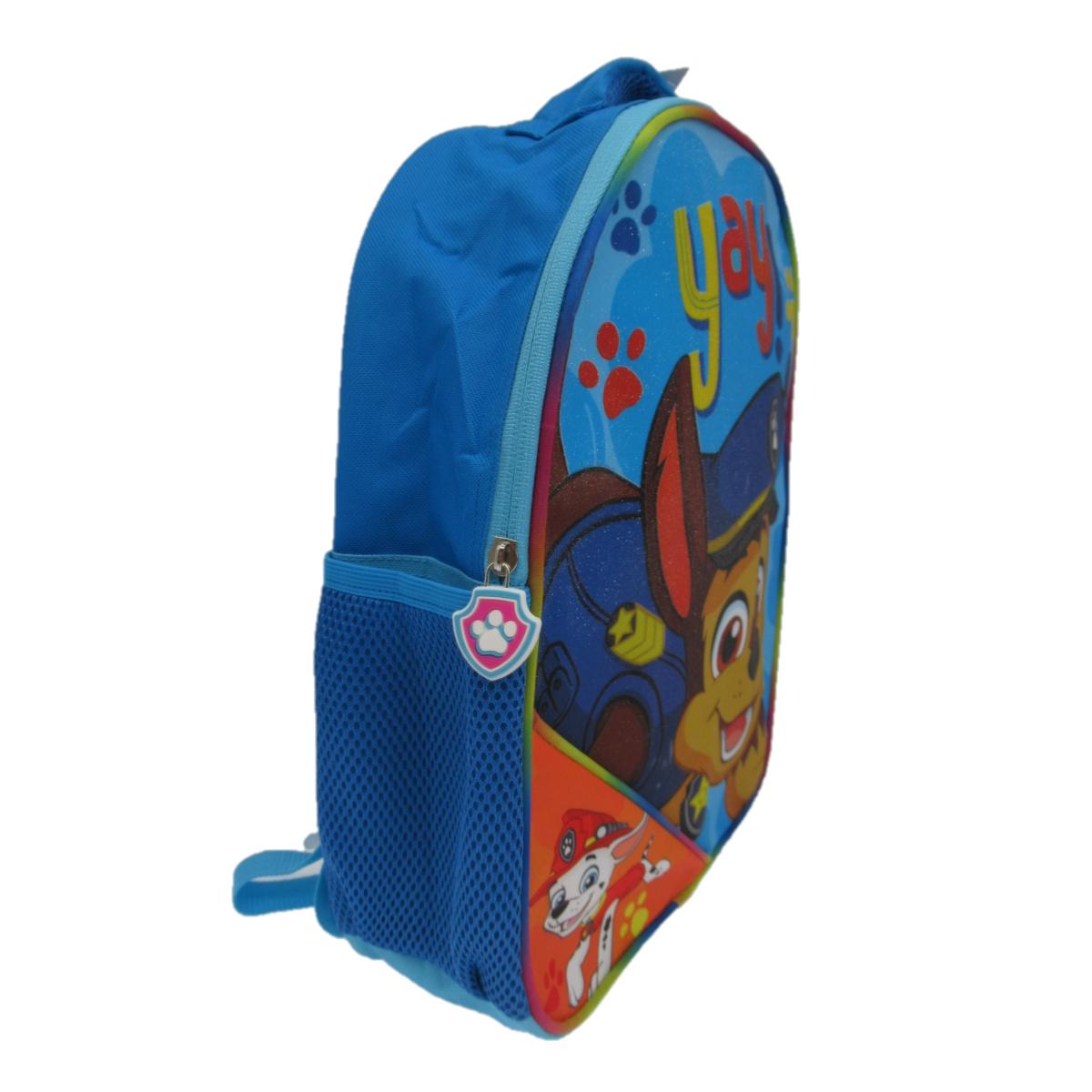 Mochila Escolar Niño Ikye Azul Paw Patrol