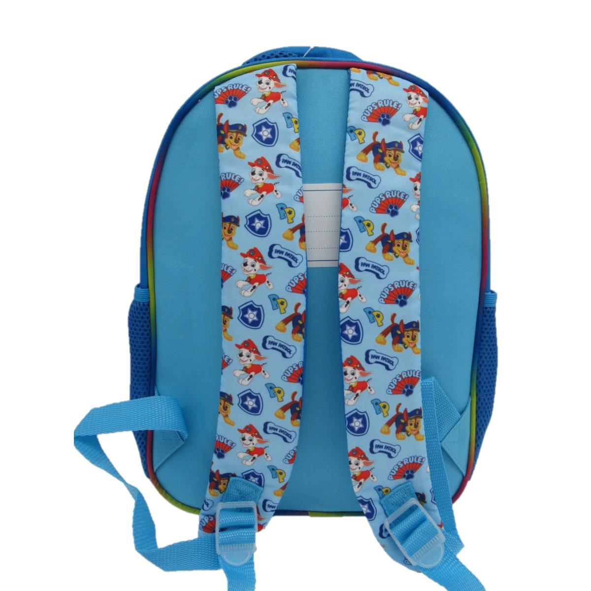 Mochila Escolar Niño Ikye Azul Paw Patrol