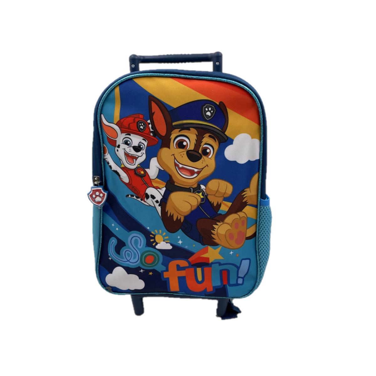 Mochila con Rueda Escolar Niño So Fun Azul Paw Patrol