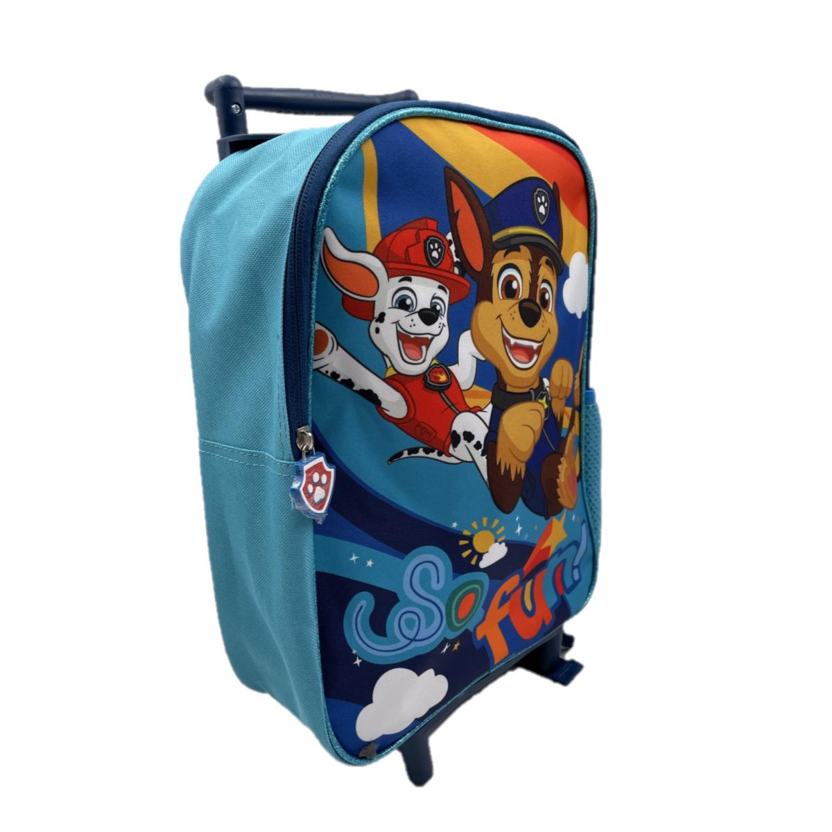Mochila con Rueda Escolar Niño So Fun Azul Paw Patrol