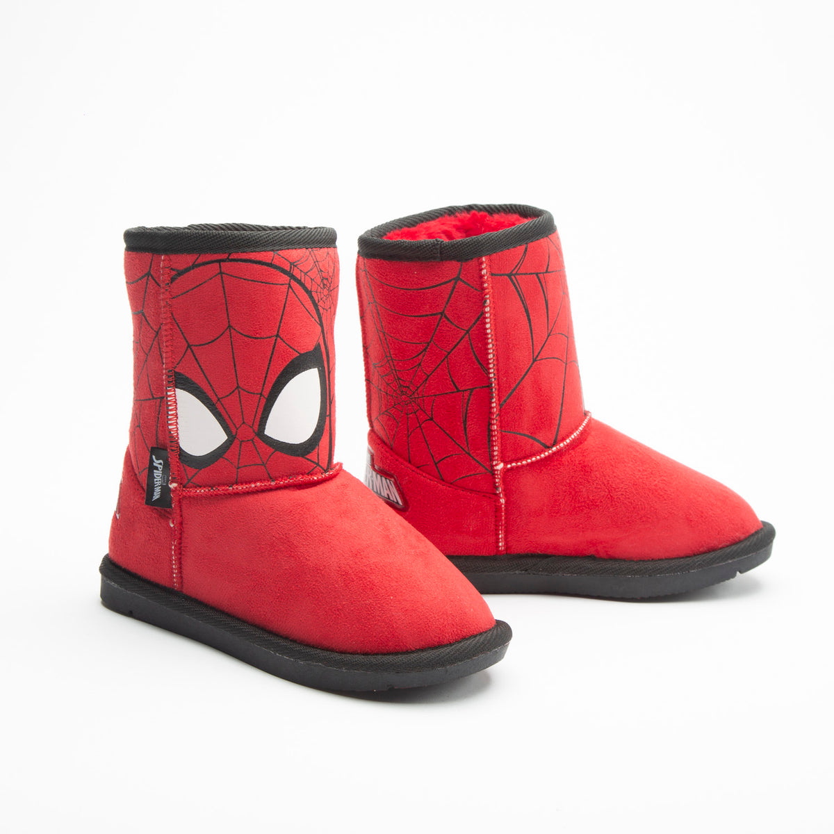 Bota Chiporro Niño Ojos Spiderman Rojo Marvel