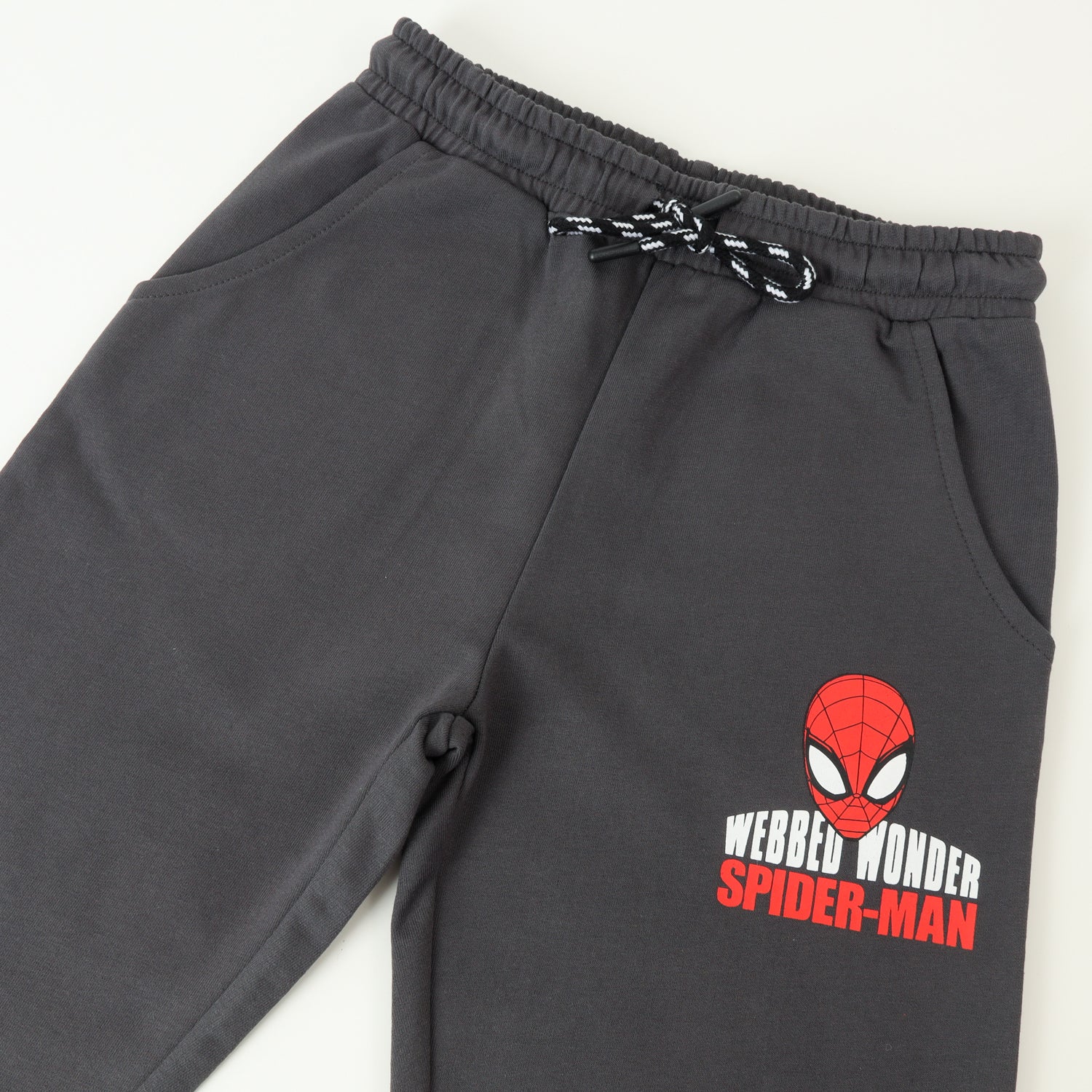 Conjunto Buzo Niño Spiderman Personaje Logo Rojo Marvel