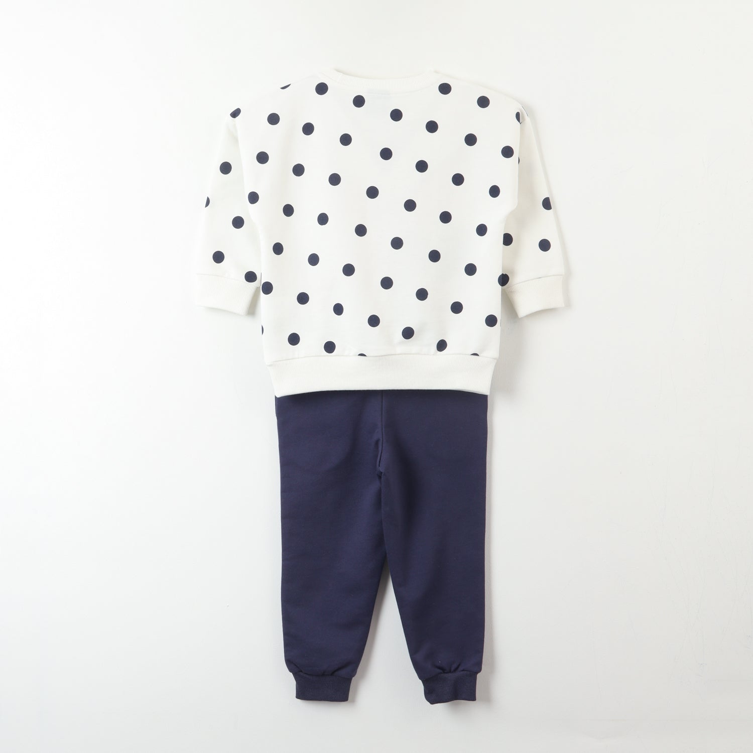 Conjunto Buzo Niña Minnie Puntos Beige Disney