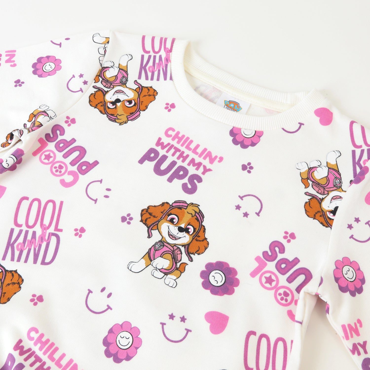 Conjunto Buzo Niña Skye Cool Beige Paw Patrol