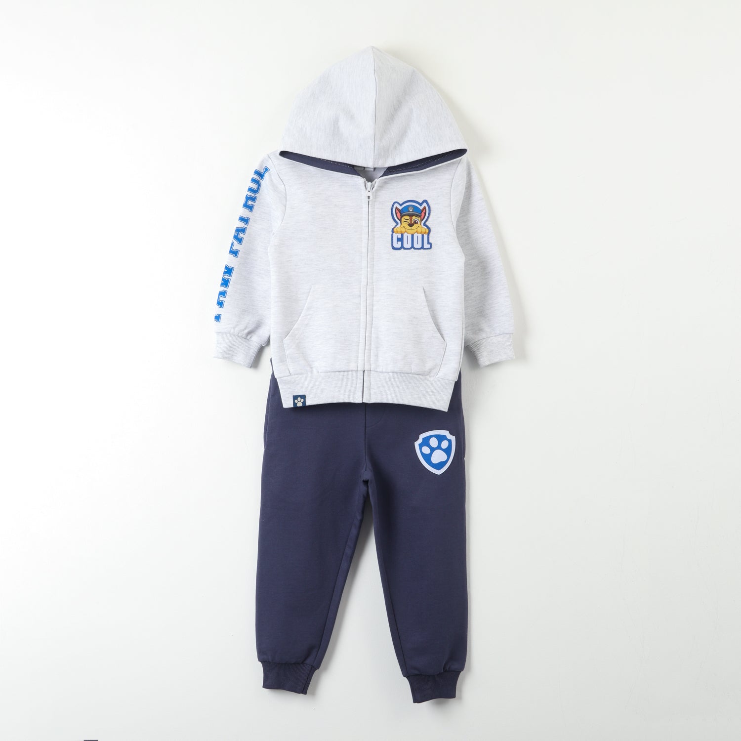 Conjunto Buzo Niño Chase Cool Gris Paw Patrol