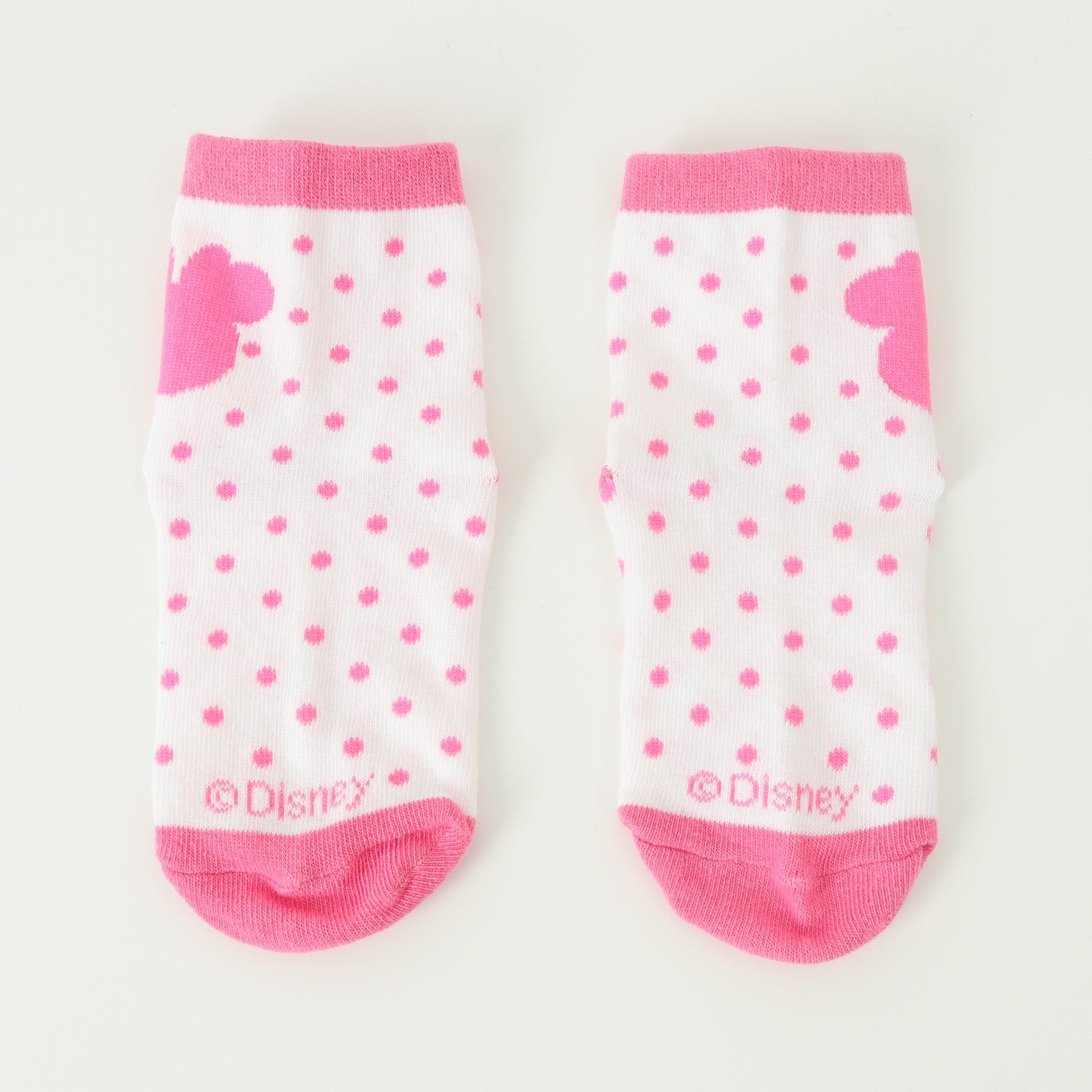 Bipack Calcetines Niña Minnie Puntos Rosado Disney