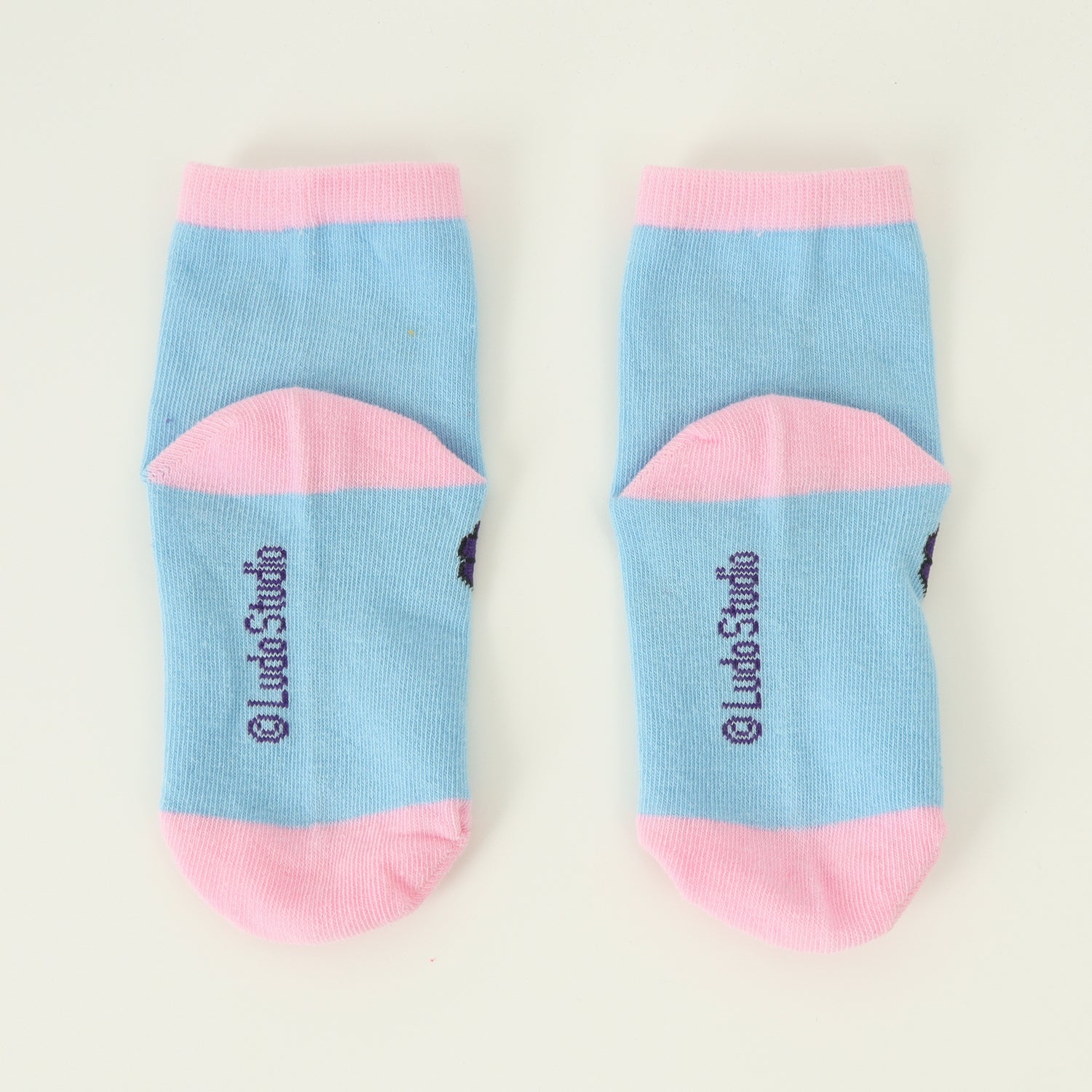 Pack Calcetines Niña Logo Morado Bluey