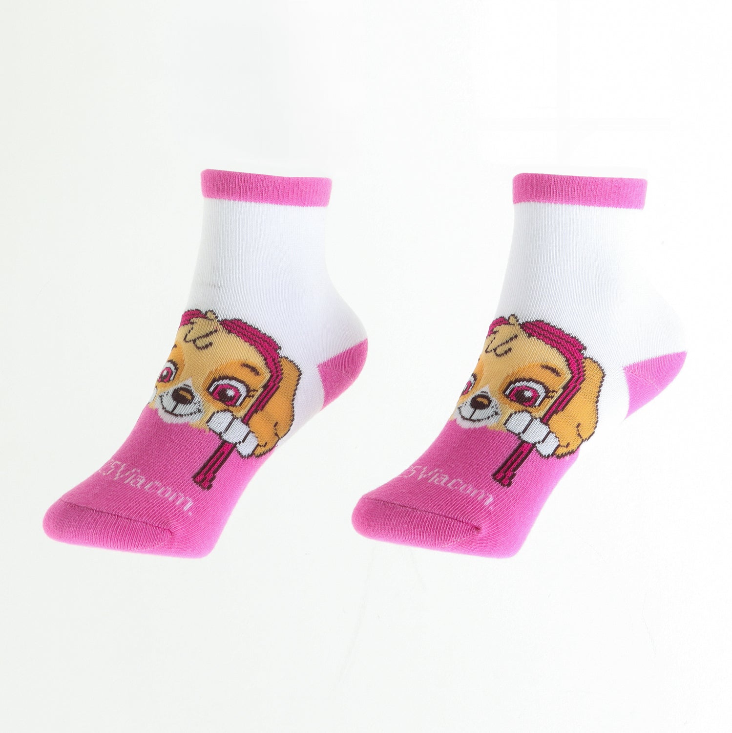 Bipack Calcetines Niña Skye Y Everest Colors Blanco Paw Patrol