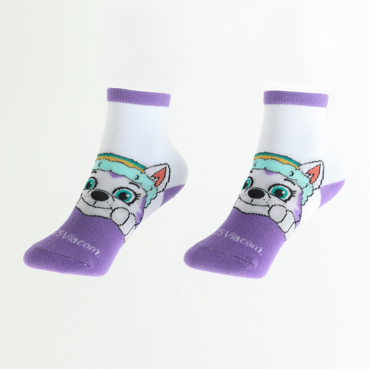 Bipack Calcetines Niña Skye Y Everest Colors Blanco Paw Patrol
