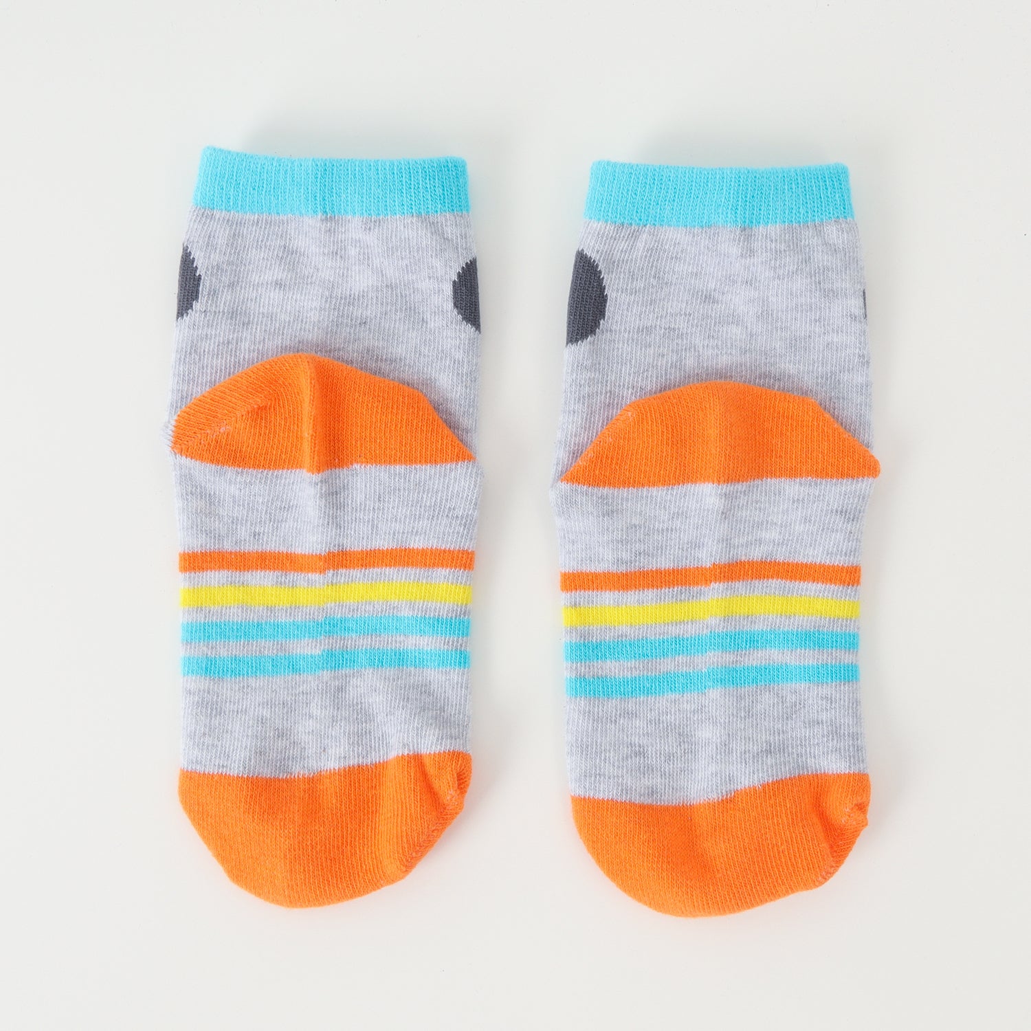 Bipack Calcetines Niño Mickey Lineas Gris Disney