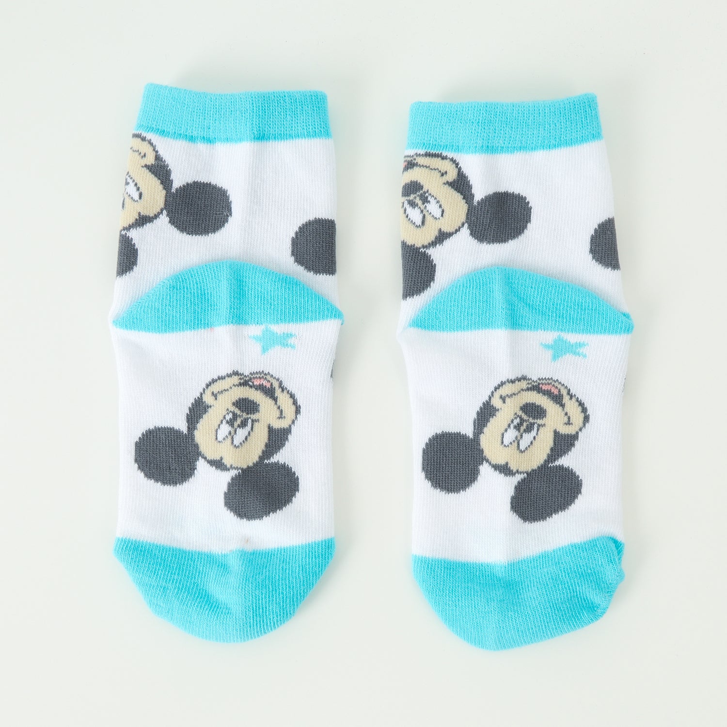 Bipack Calcetines Niño Mickey Lineas Gris Disney