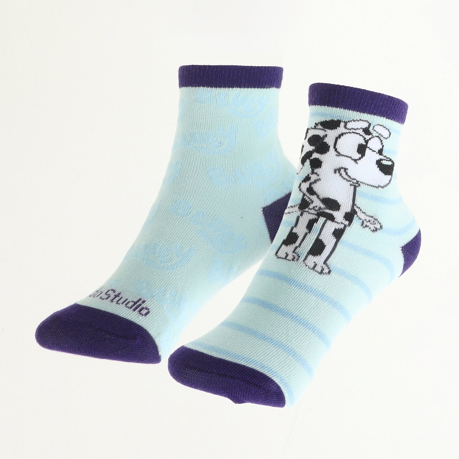 Bipack Calcetines Niño Lineas Celeste Chloe Y Bluey