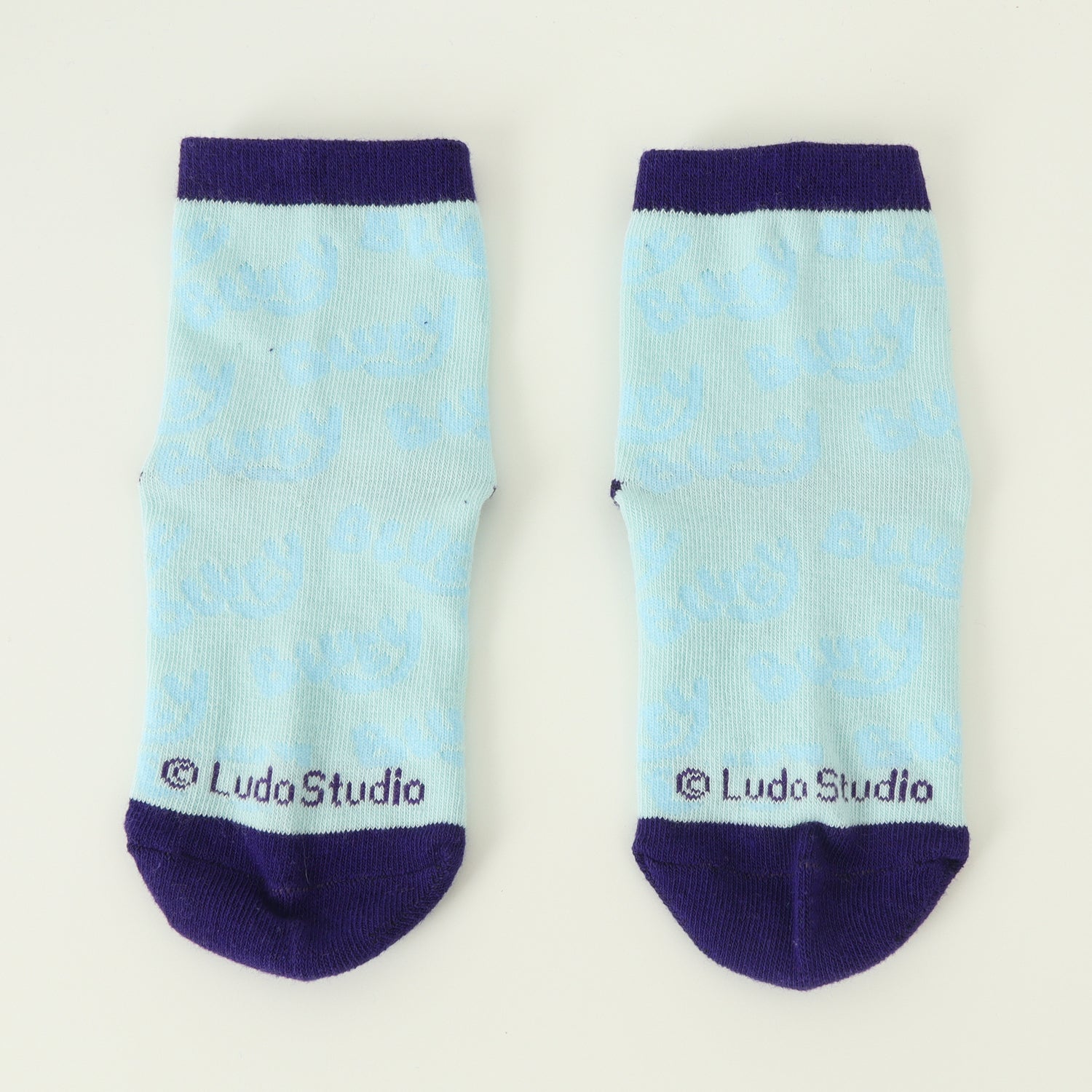 Bipack Calcetines Niño Lineas Celeste Chloe Y Bluey