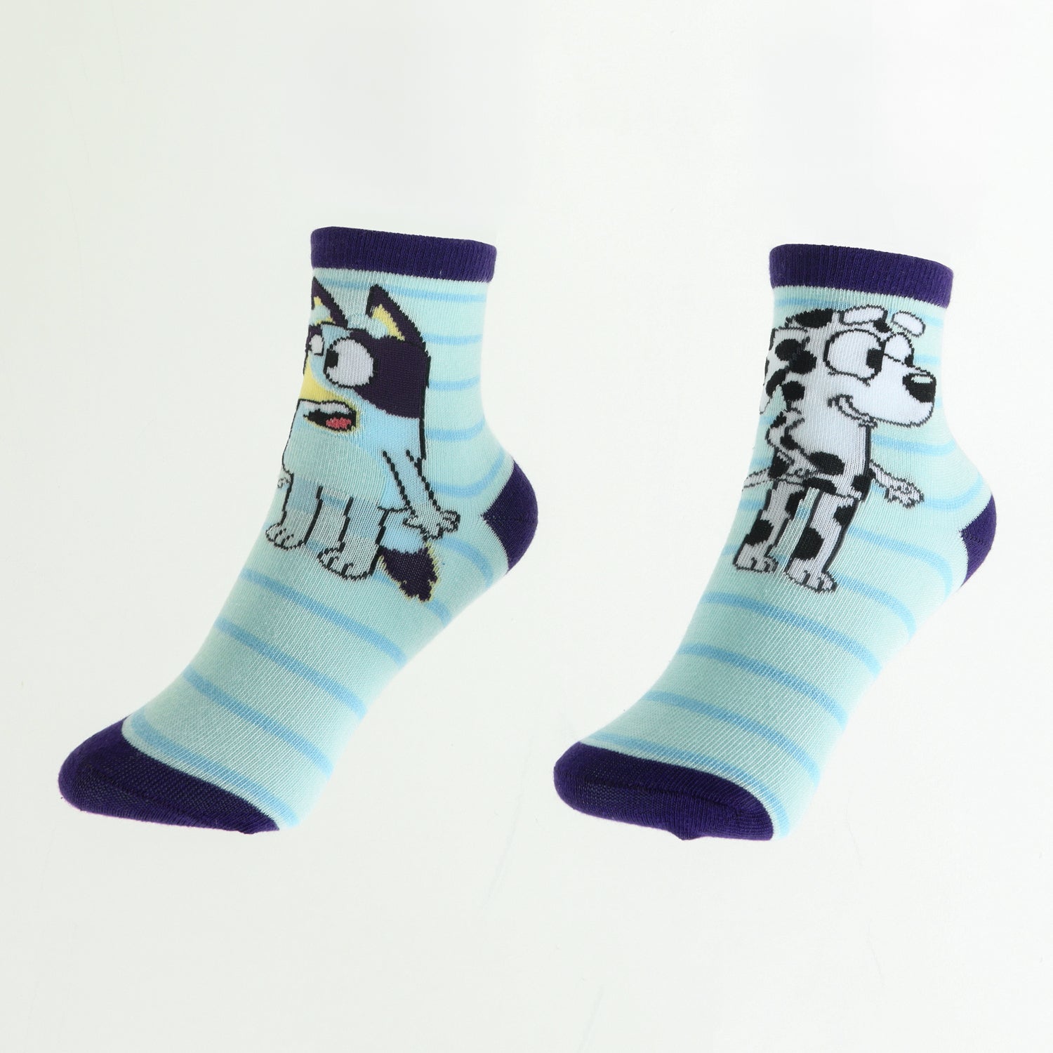 Bipack Calcetines Niño Lineas Celeste Chloe Y Bluey