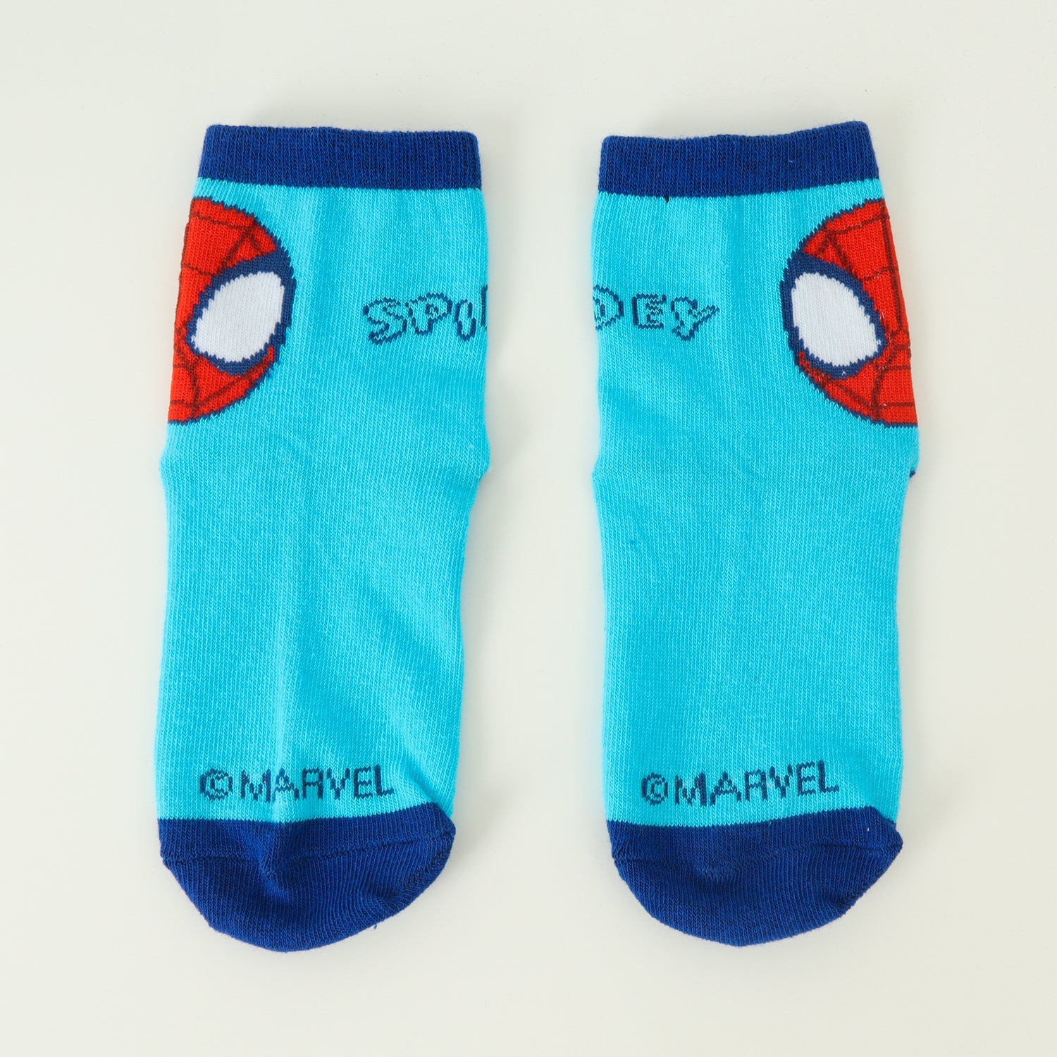 Bipack Calcetines Niño Spidey Caritas Celeste Marvel