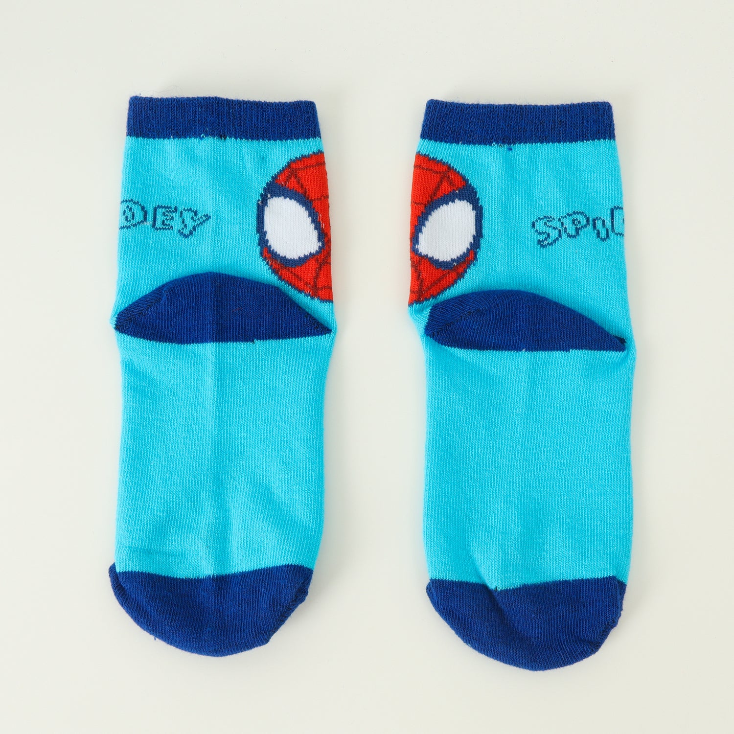 Bipack Calcetines Niño Spidey Caritas Celeste Marvel