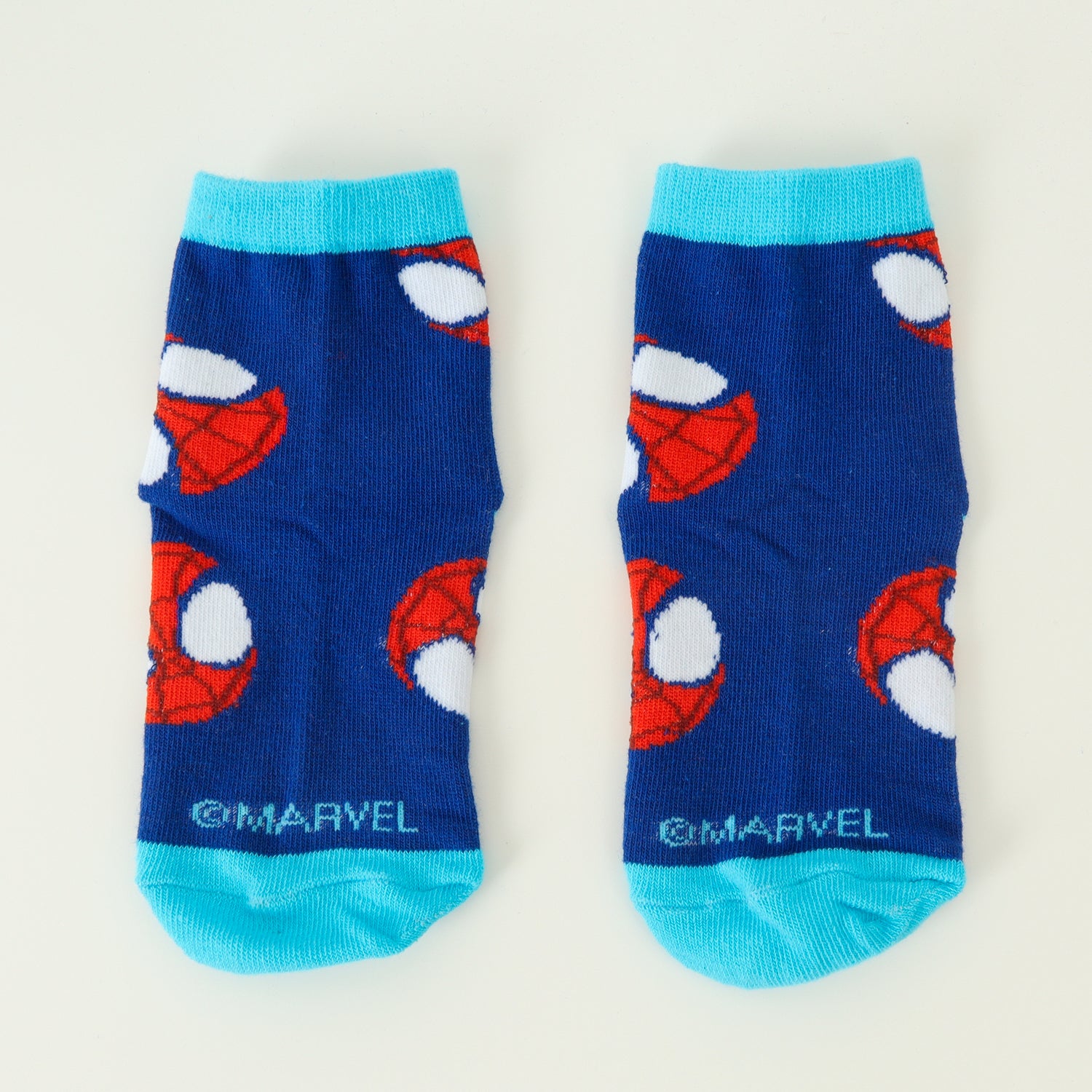 Bipack Calcetines Niño Spidey Caritas Celeste Marvel