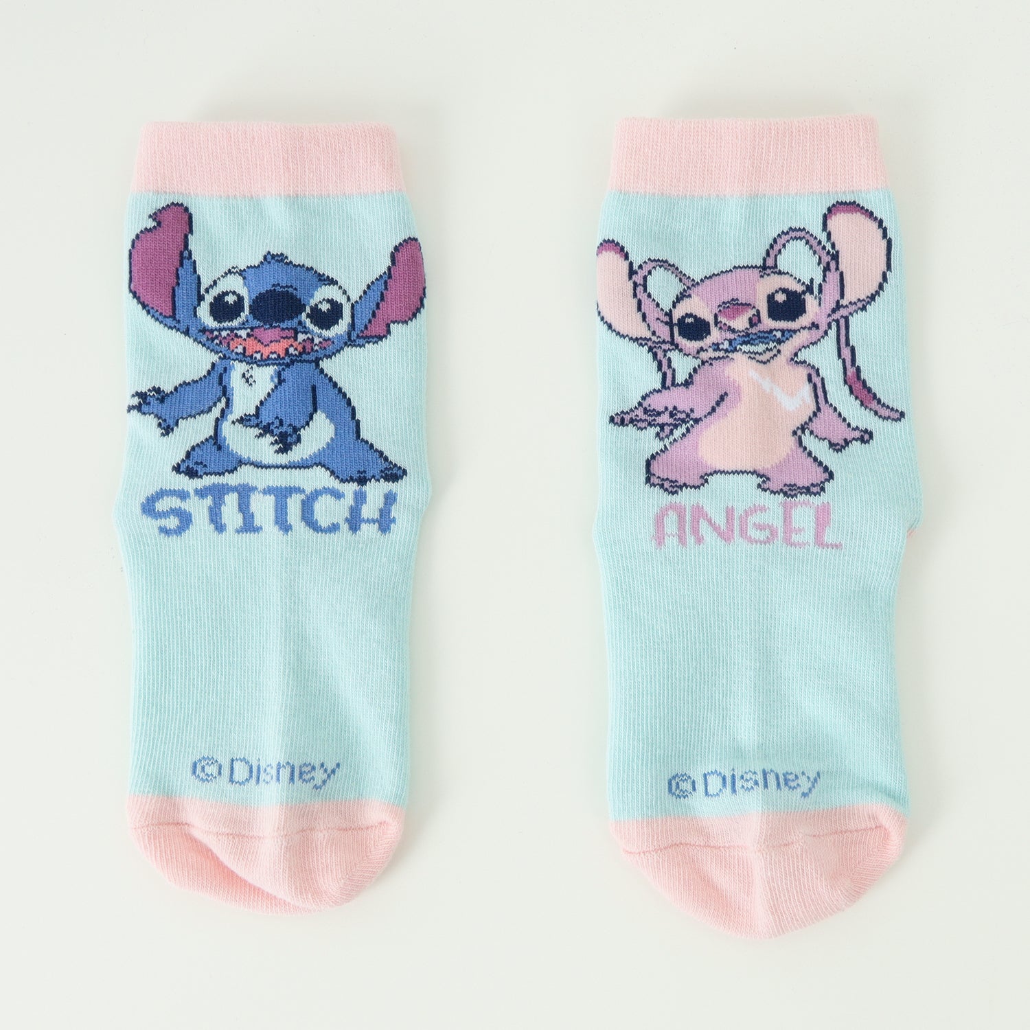 Bipack Calcetines Niña Lilo & Stitch Angel Print Blanco Disney