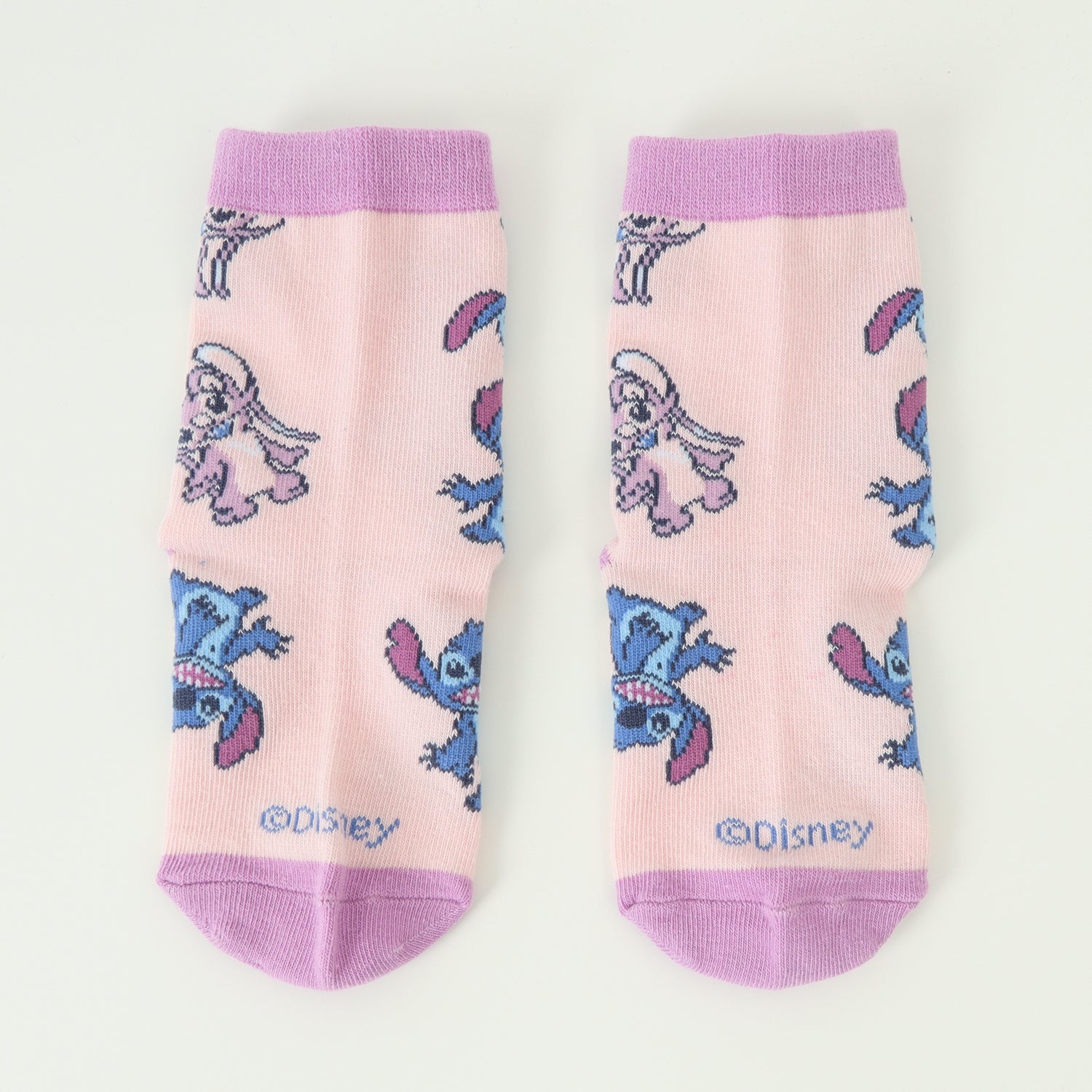 Bipack Calcetines Niña Lilo & Stitch Angel Print Blanco Disney