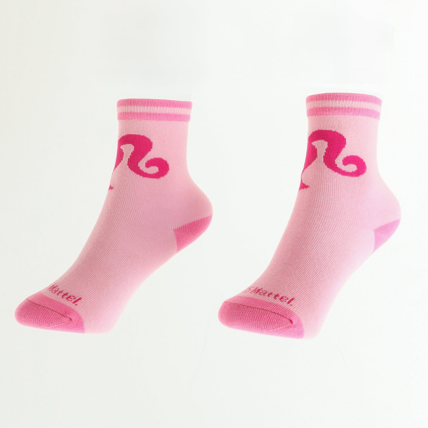 Bipack Calcetines Niña Logos Blanco Barbie