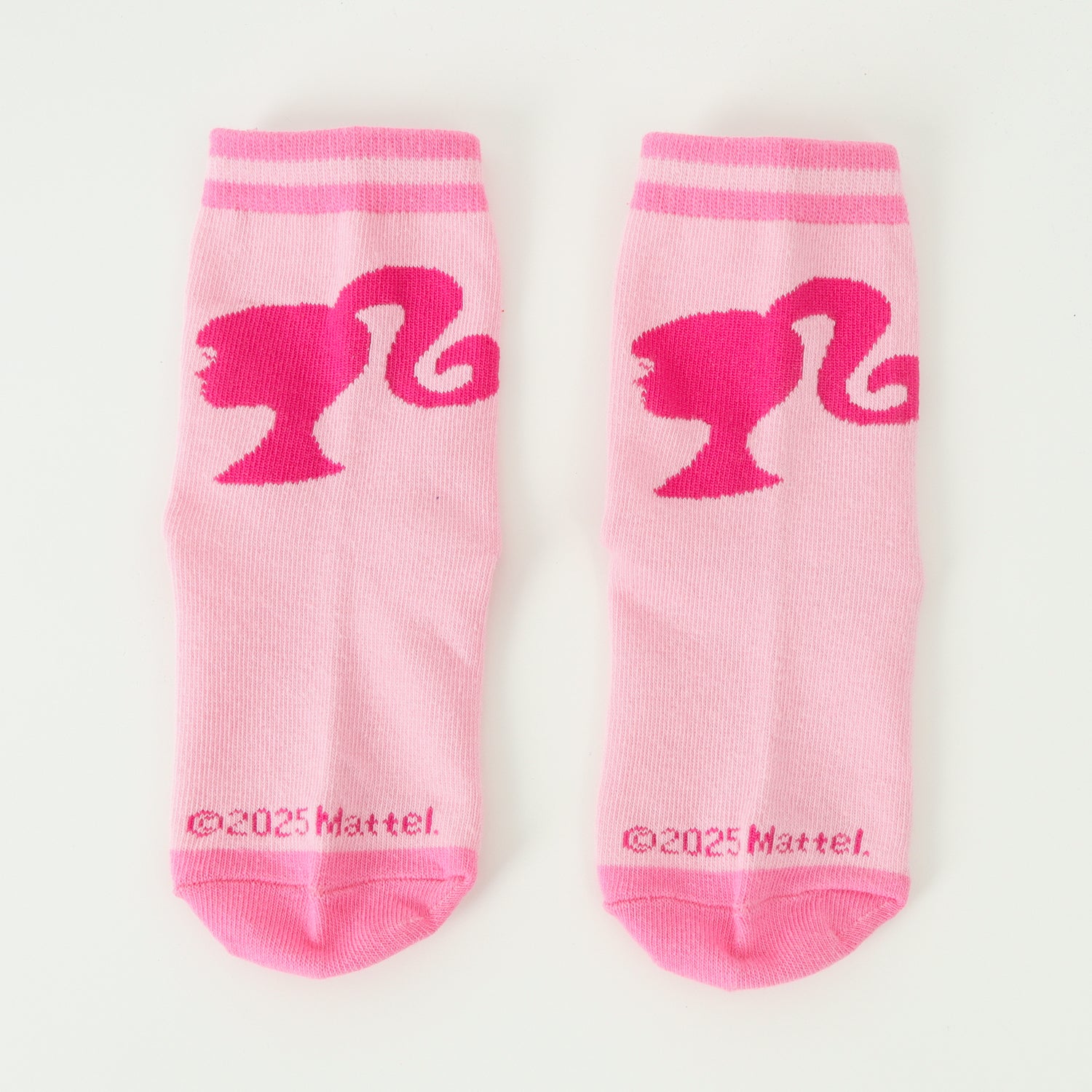 Bipack Calcetines Niña Logos Blanco Barbie