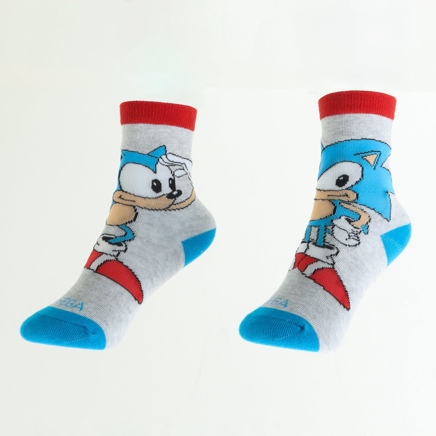 Bipack Calcetines Niño Lineal Azul Shadow Y Sonic