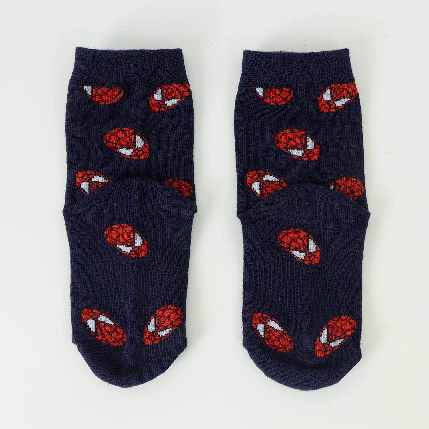 Bipack Calcetines Niño Spiderman Heads Azul Marvel