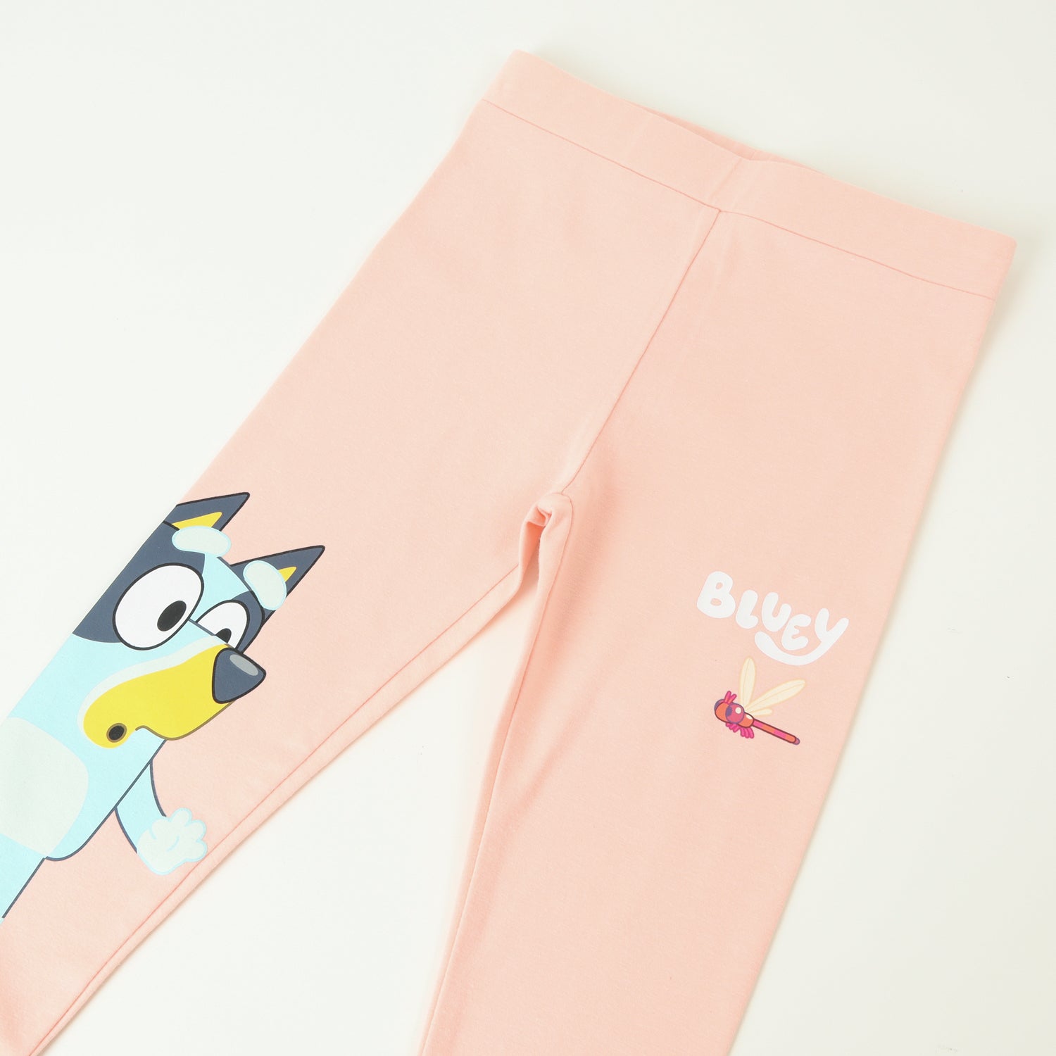 Calza Niña Libelula Naranjo Bluey