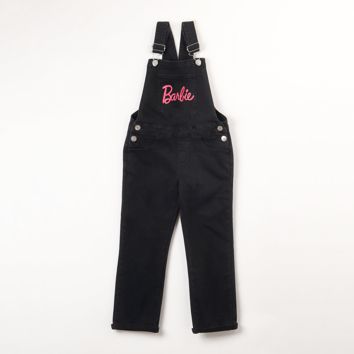 Jardinera Niña Logo Negro Barbie