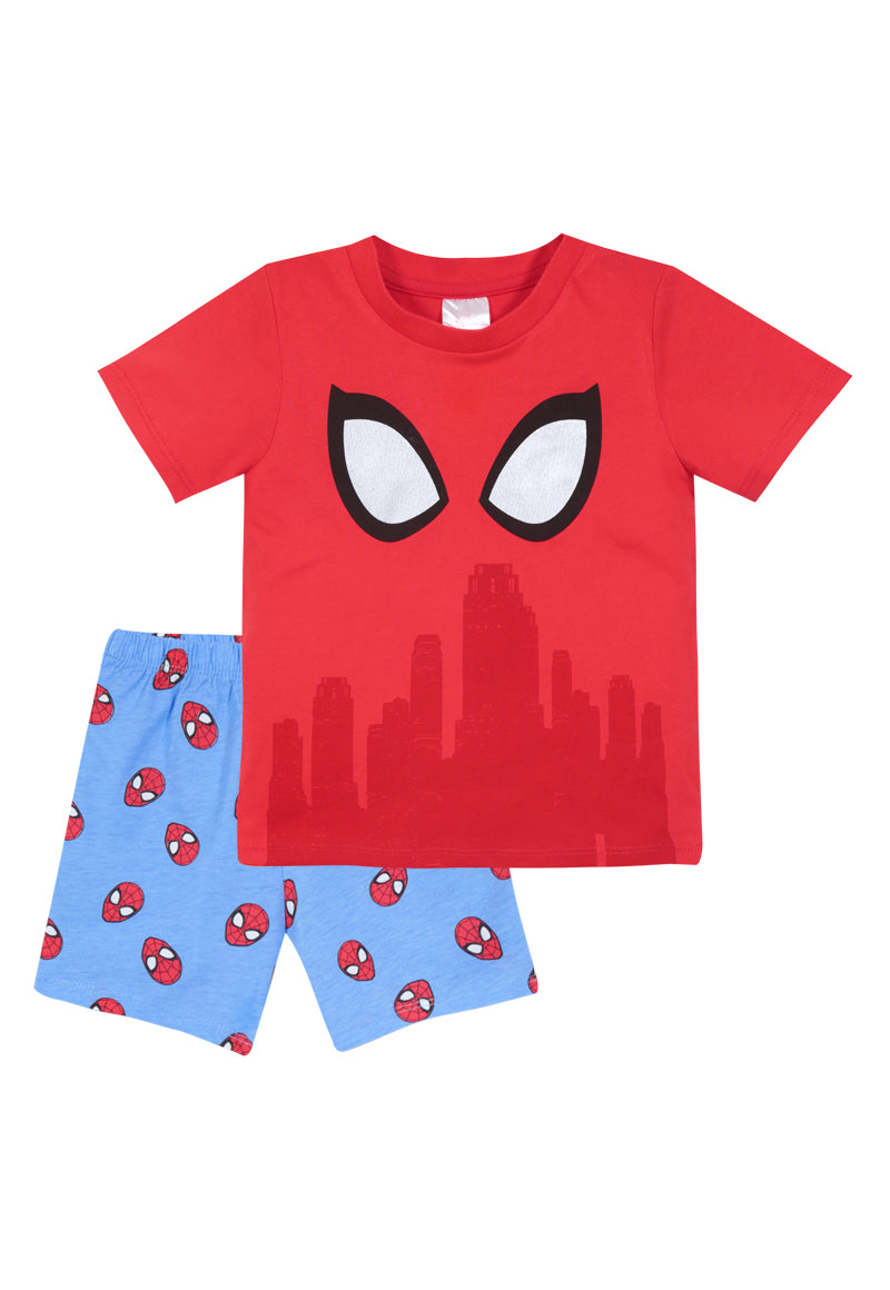 Pijama Niño Spiderman Watch the City Rojo Marvel
