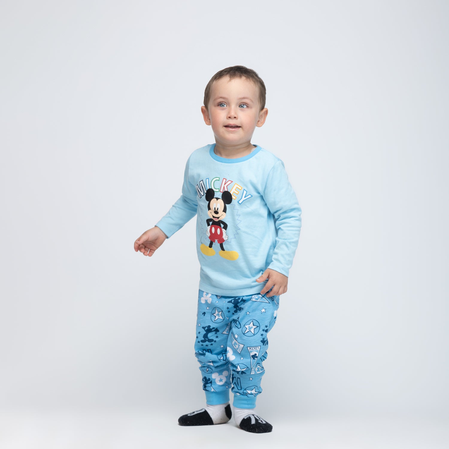 Pijama Niño Mickey Awesome Celeste Disney - Main Image