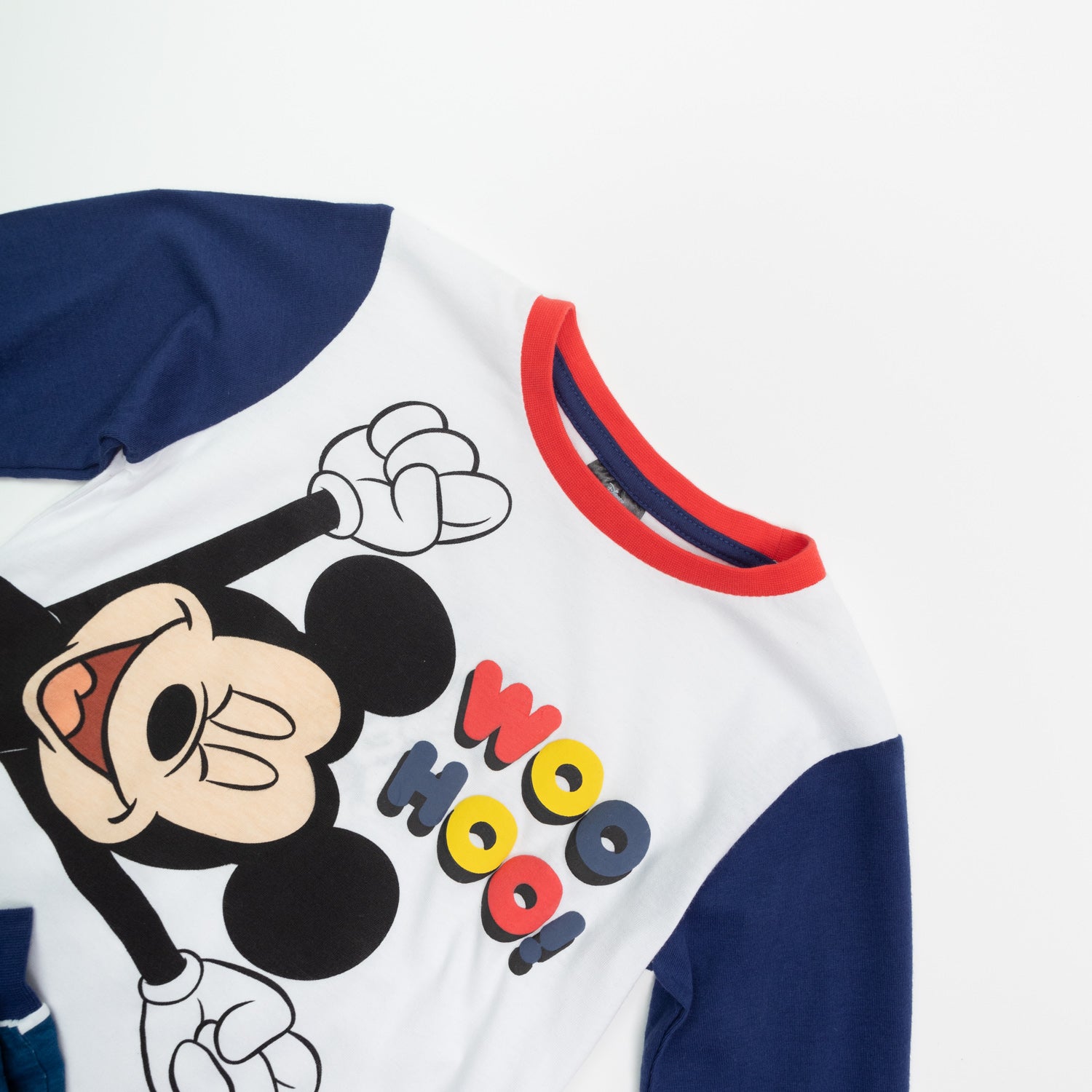 Pijama Niño Mickey Woo Hoo Blanco Disney