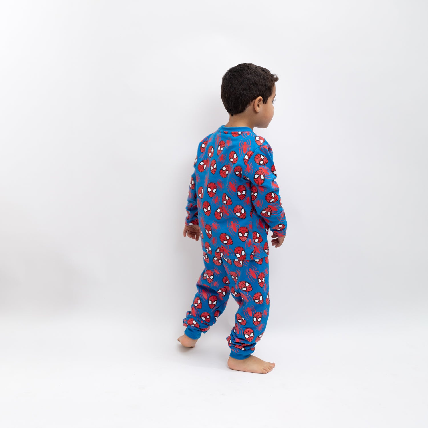 Pijama Disfraz Niño Spiderman Caritas Azul Marvel
