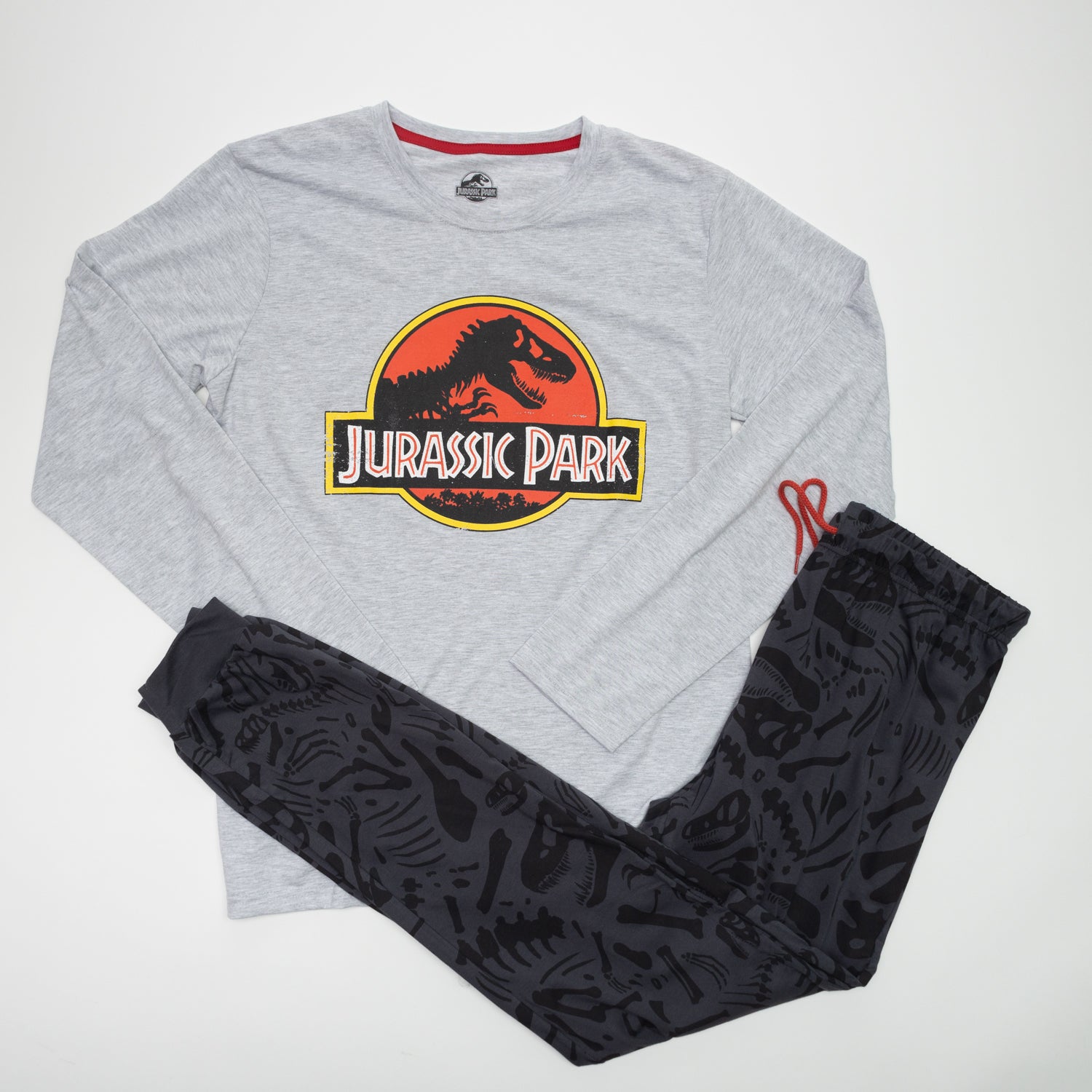Pijama Hombre Icono Gris Jurassic World