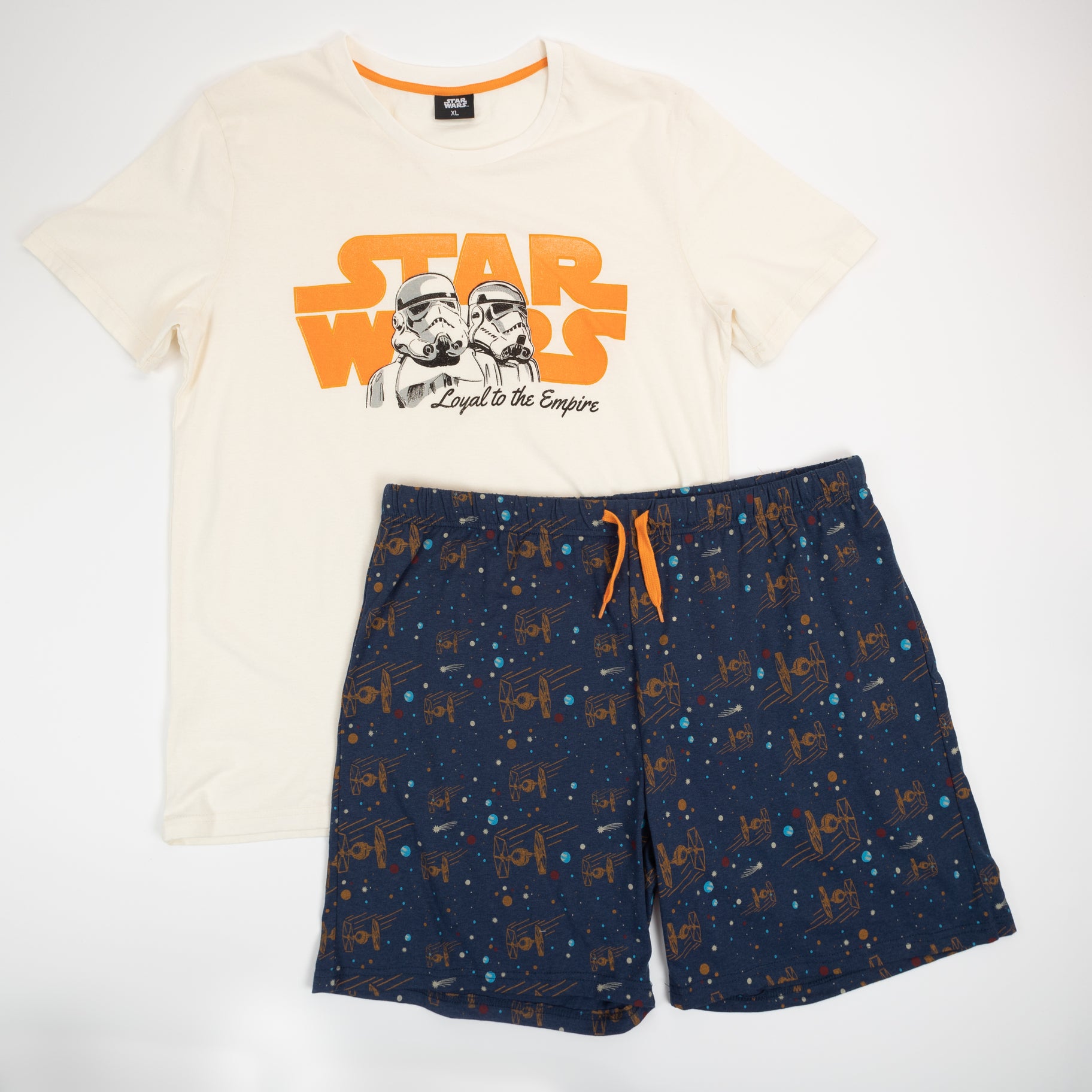 Pijama Hombre Stormtrooper Naves Blanco Star Wars
