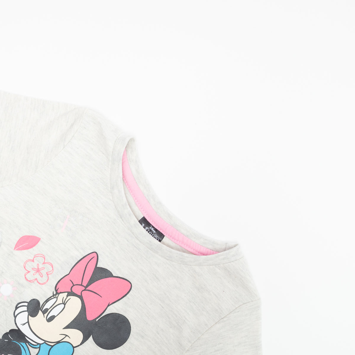 Pijama Niña Minnie Flowers Blanco Disney