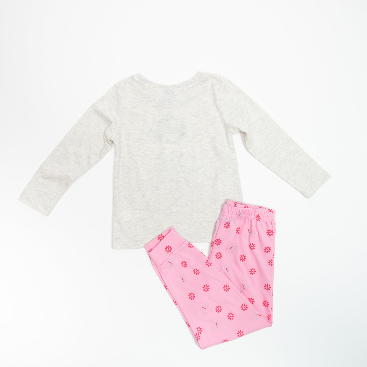 Pijama Niña Minnie Flowers Blanco Disney