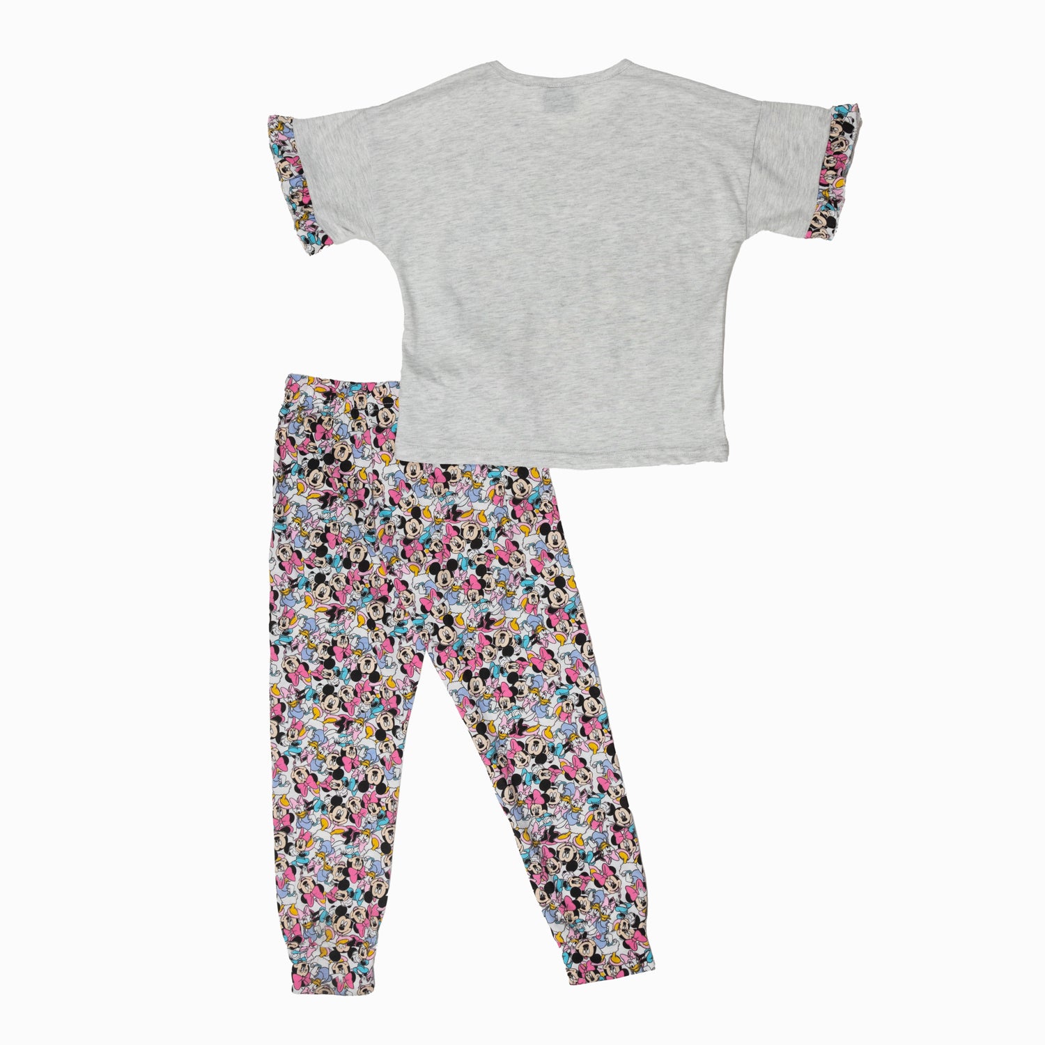 Pijama Niña Mickey Crew Blanco Disney