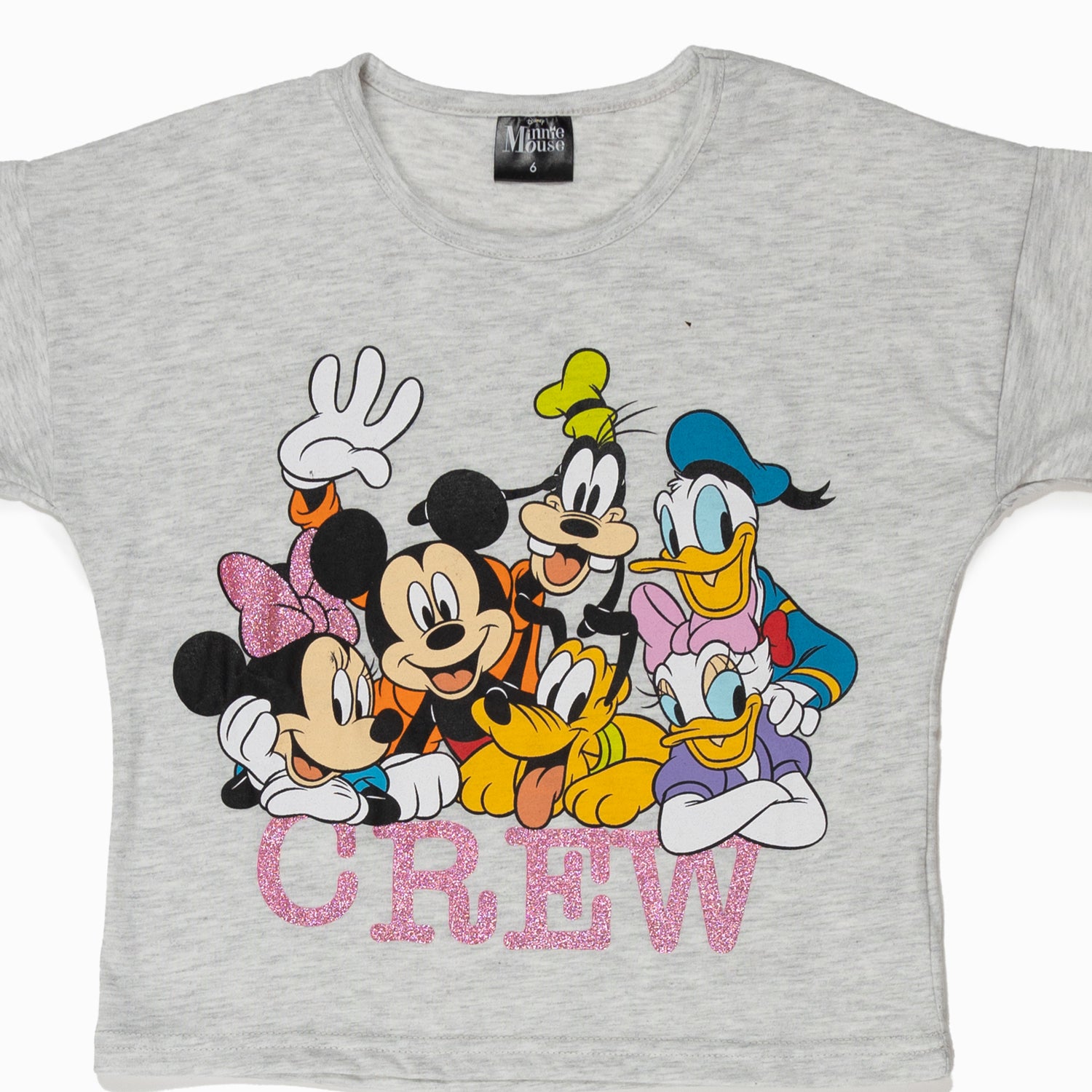 Pijama Niña Mickey Crew Blanco Disney