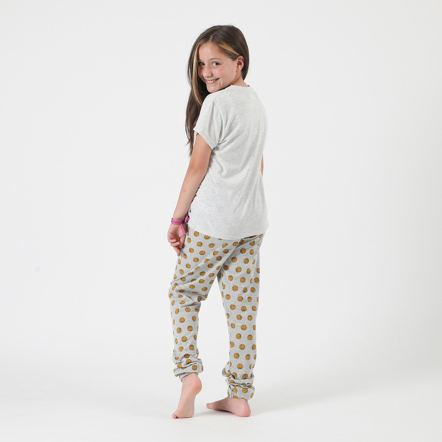 Pijama Niña Basketball Blanco Looney Tunes